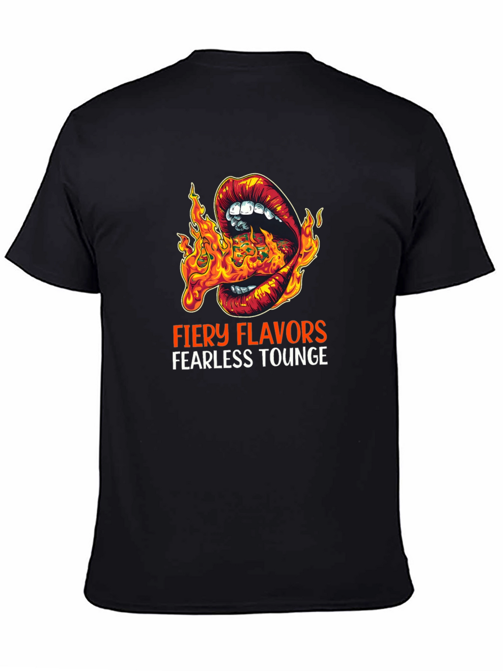 Fiery Flavors Graphic T-Shirt