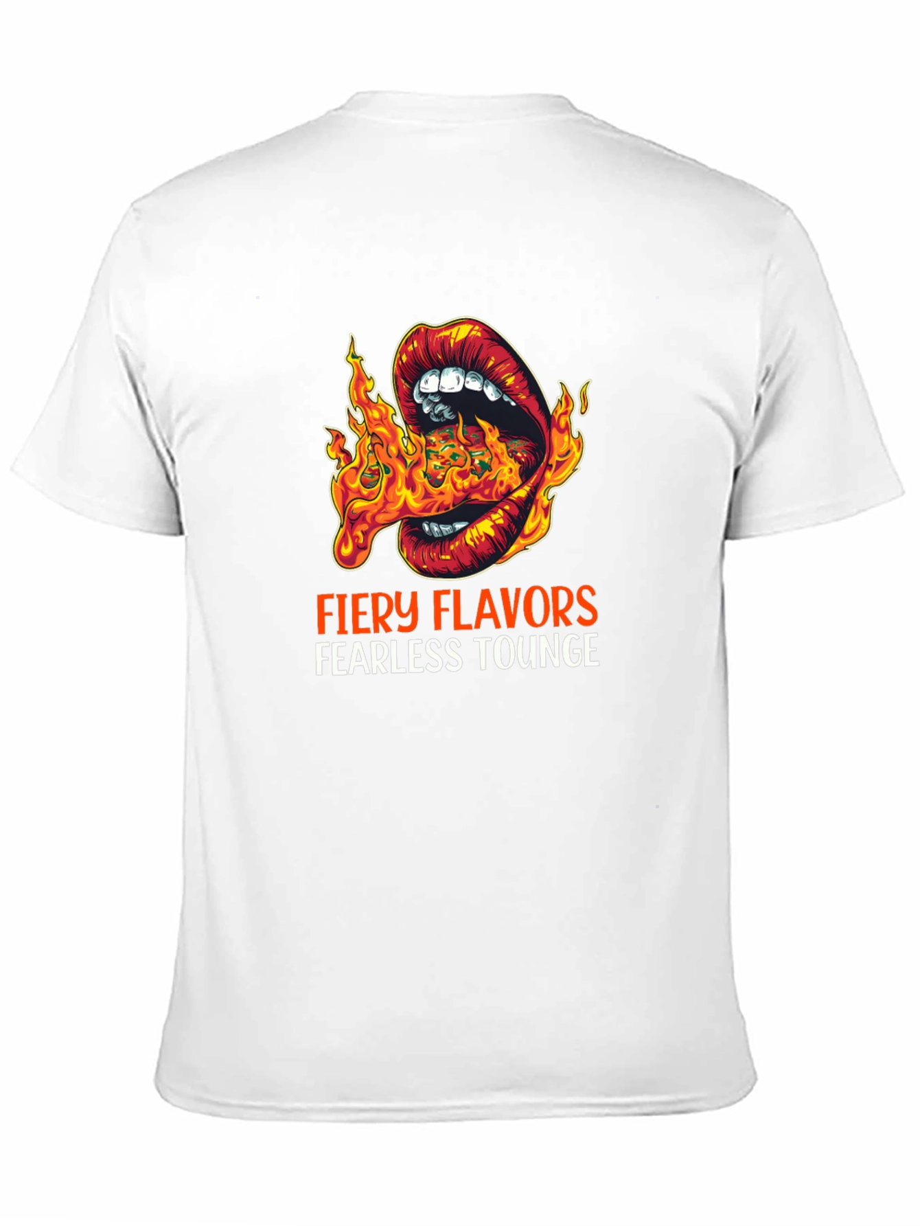 Fiery Flavors Graphic T-Shirt