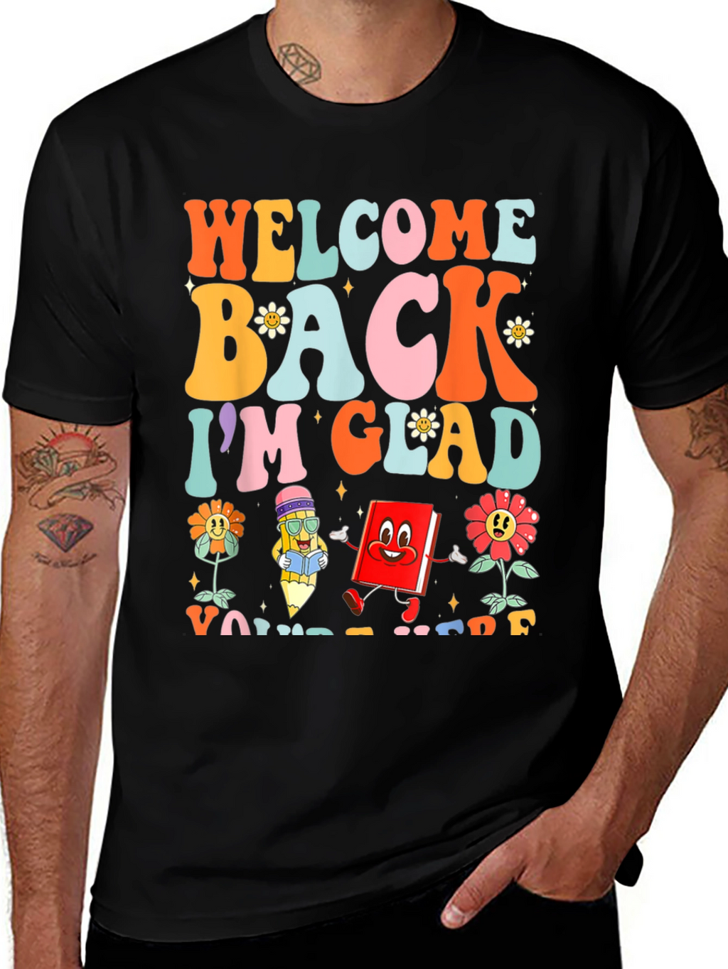 Welcome Back Teacher Graphic T-Shirt