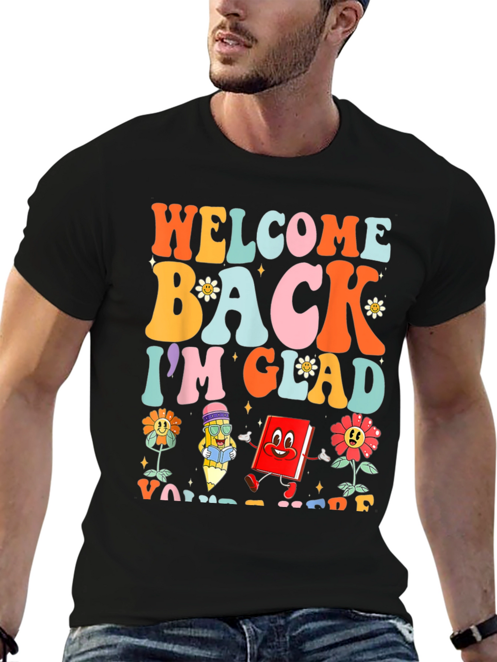 Welcome Back Teacher Graphic T-Shirt