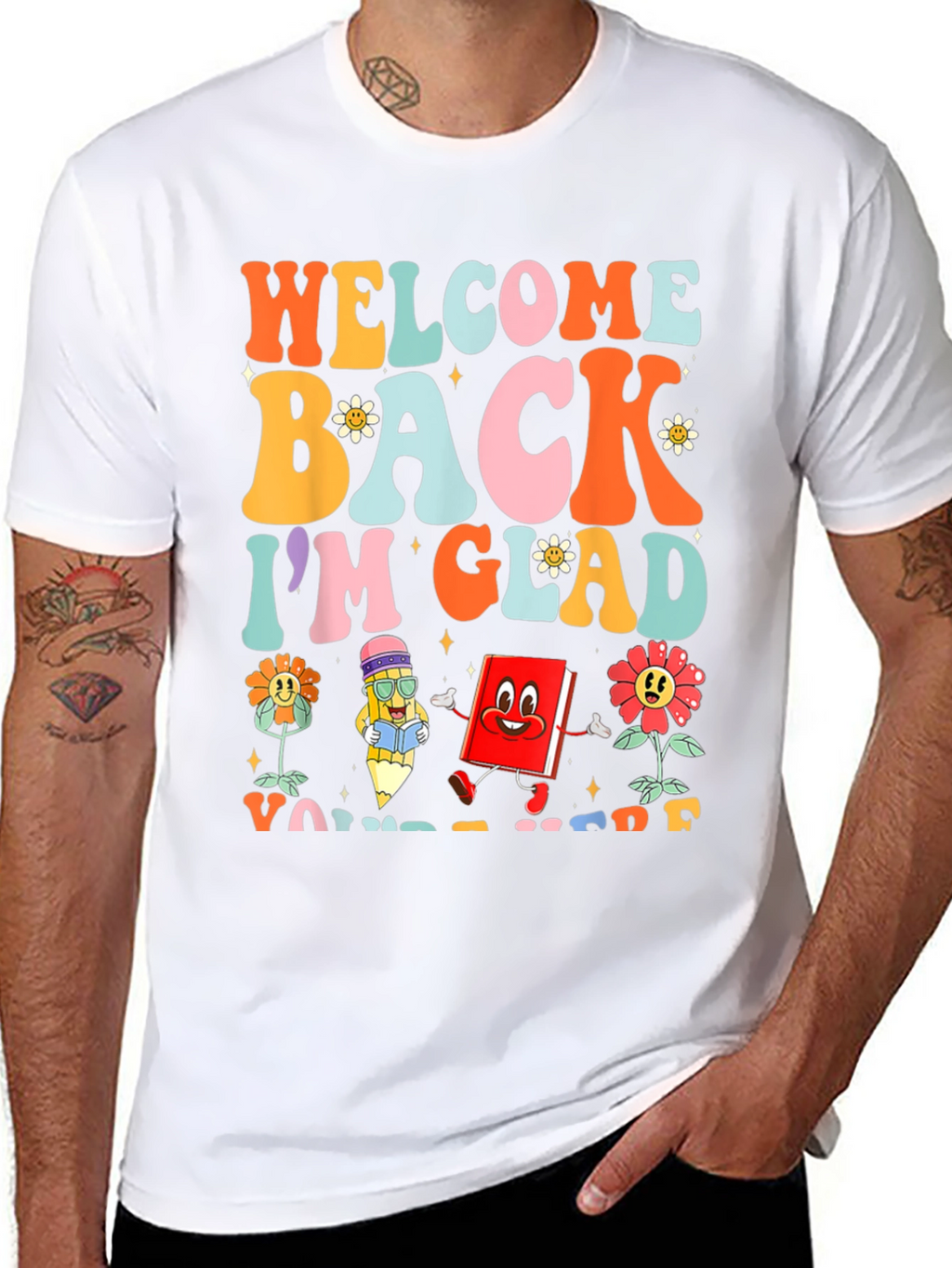 Welcome Back Teacher Graphic T-Shirt