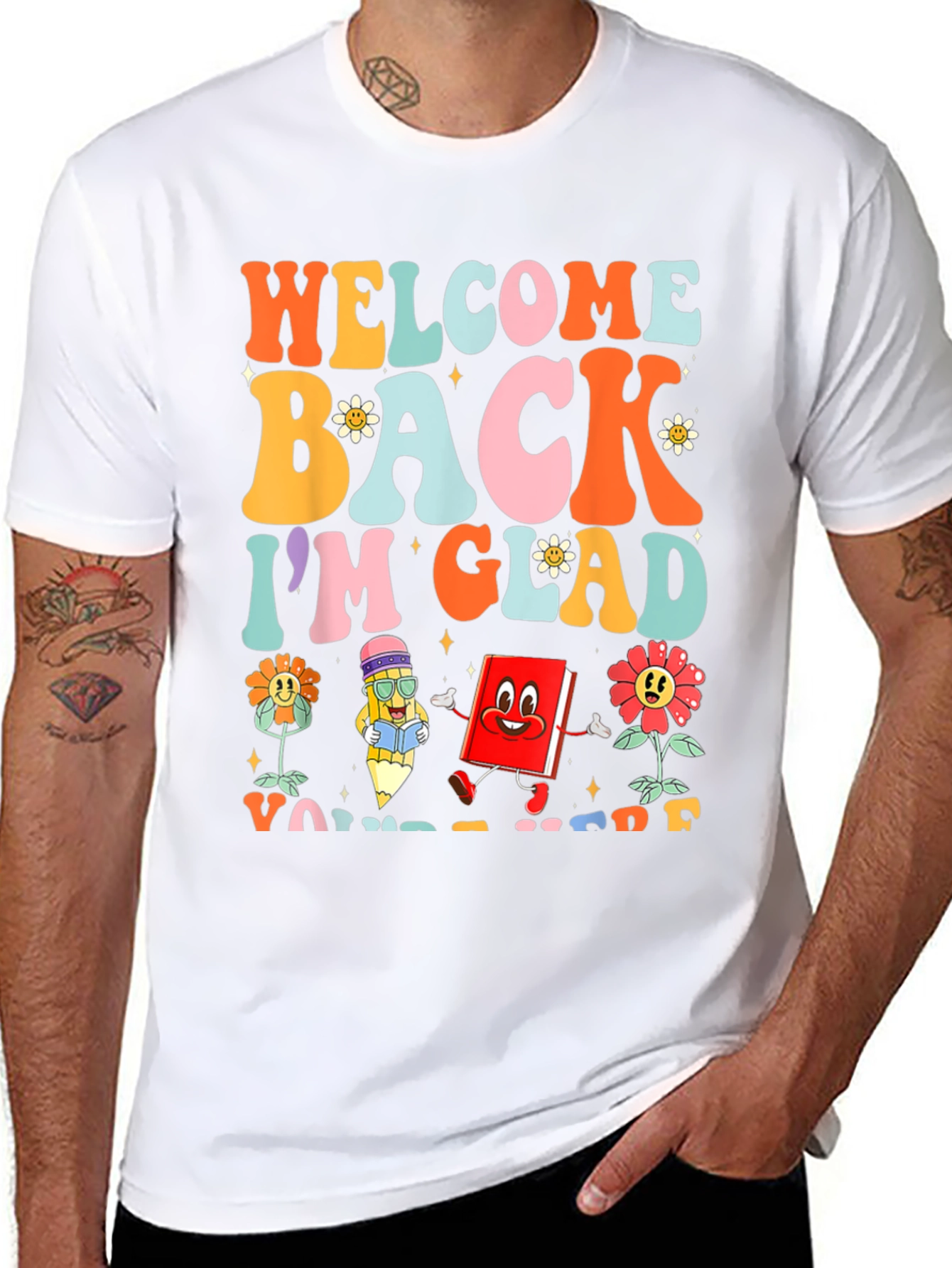 Welcome Back Teacher Graphic T-Shirt