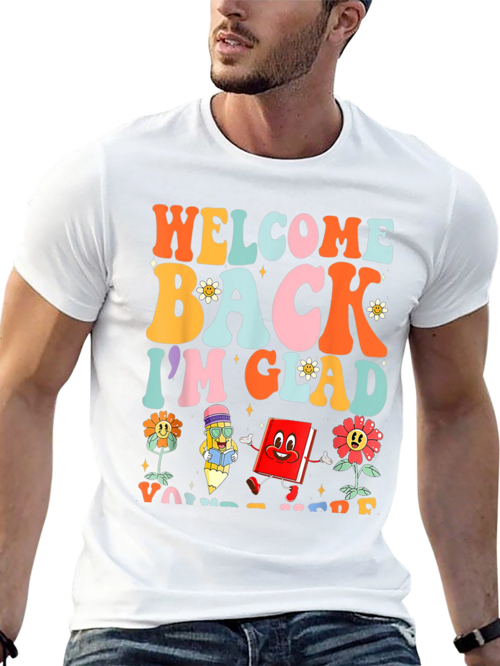 Welcome Back Teacher Graphic T-Shirt
