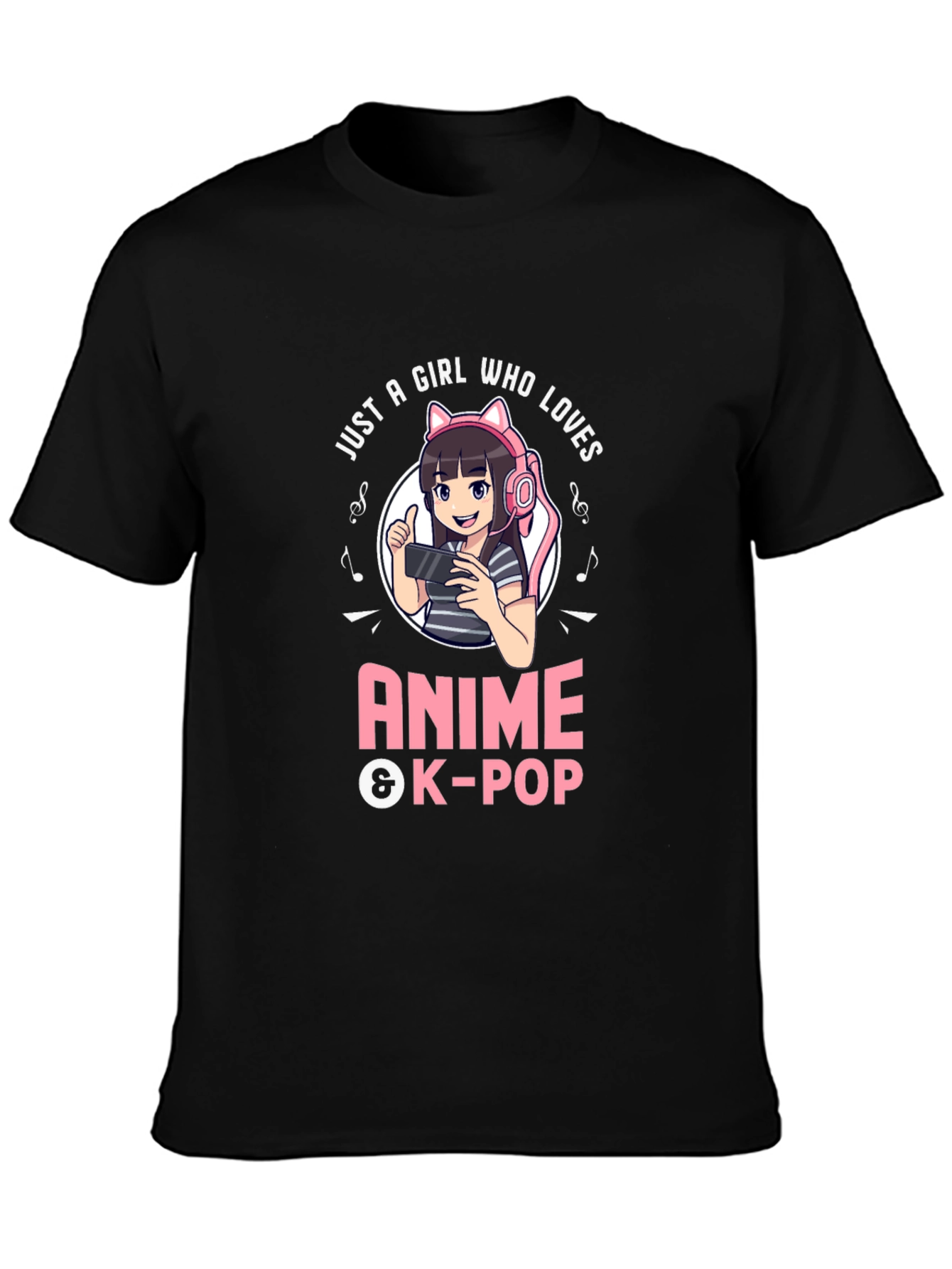 Anime & K-Pop Girl T-Shirt - Gamer Style