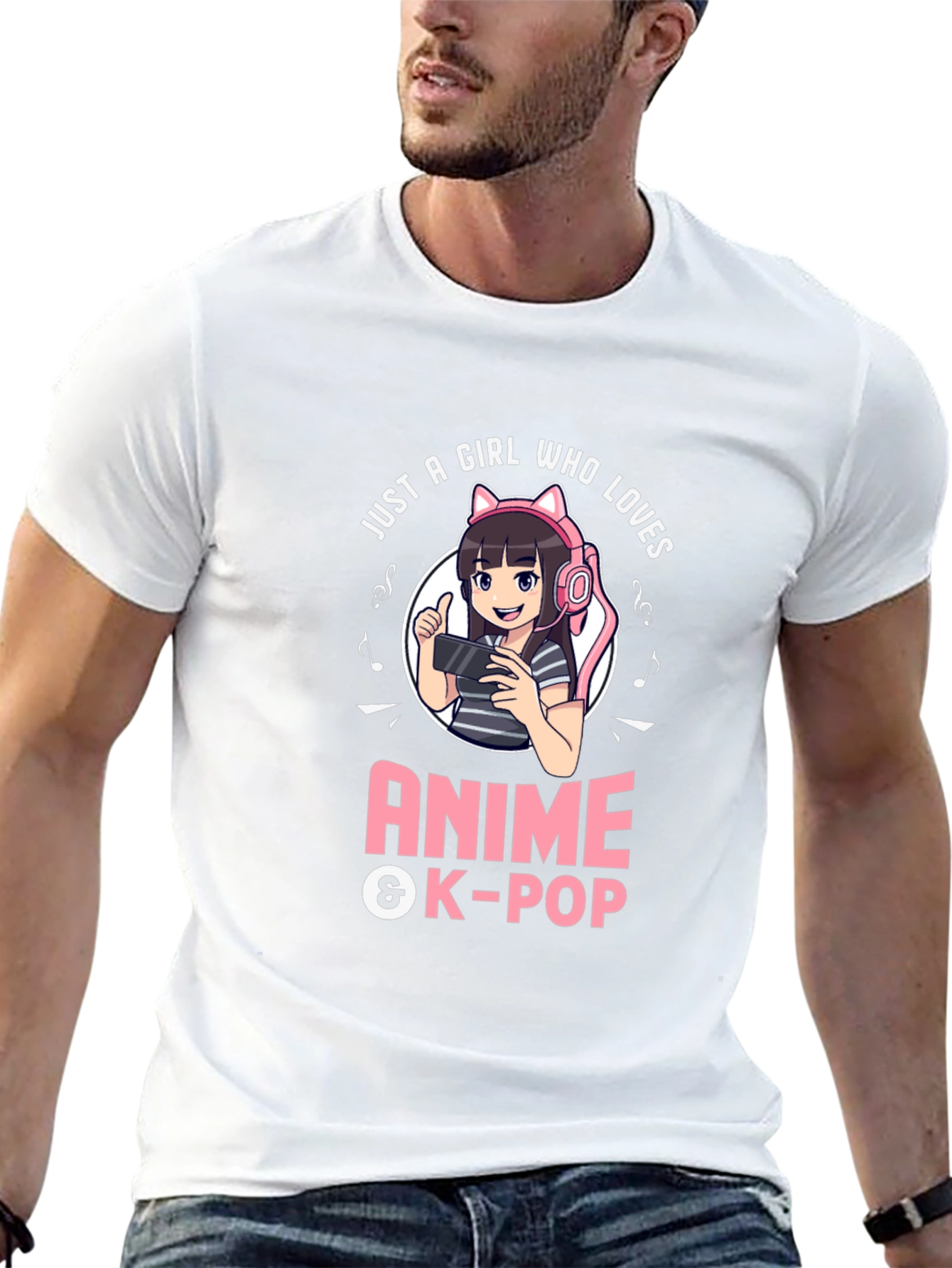 Anime & K-Pop Girl T-Shirt - Gamer Style