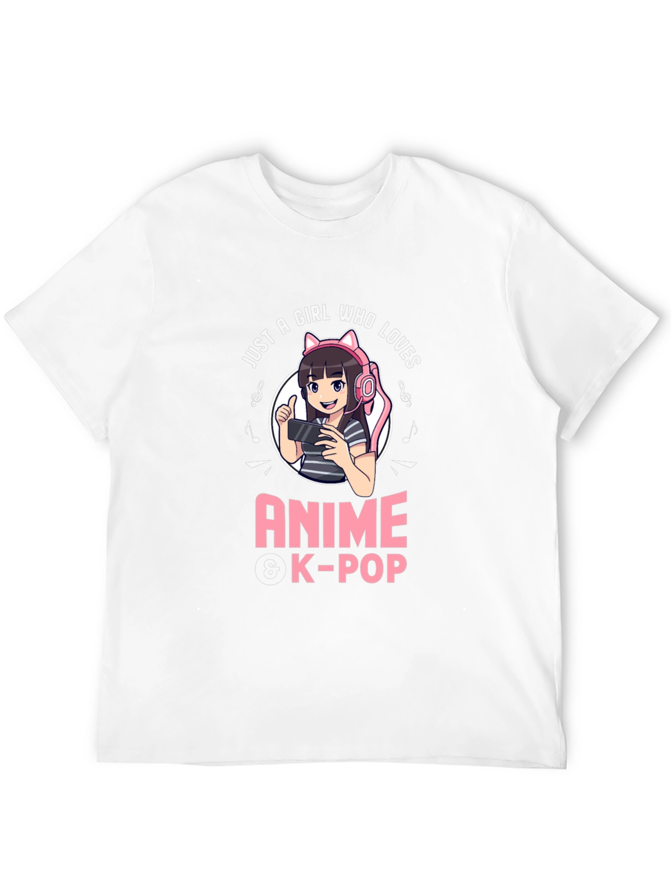 Anime & K-Pop Girl T-Shirt - Gamer Style