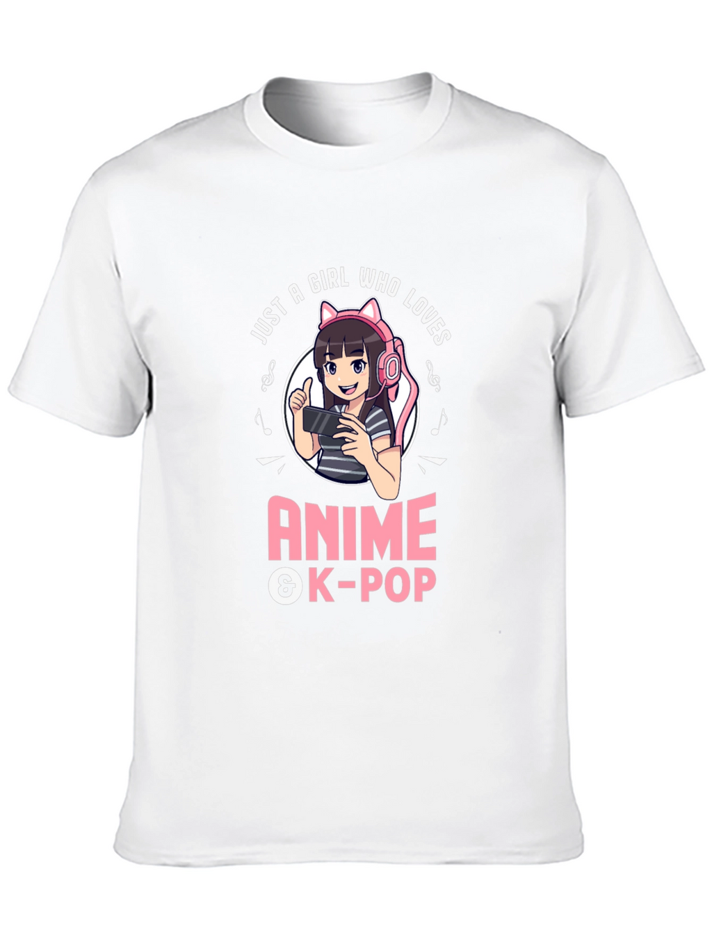 Anime & K-Pop Girl T-Shirt - Gamer Style