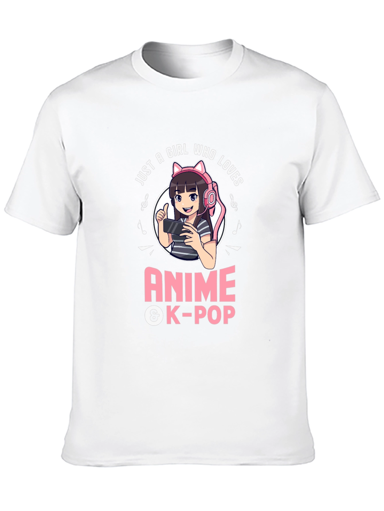 Anime & K-Pop Girl T-Shirt - Gamer Style