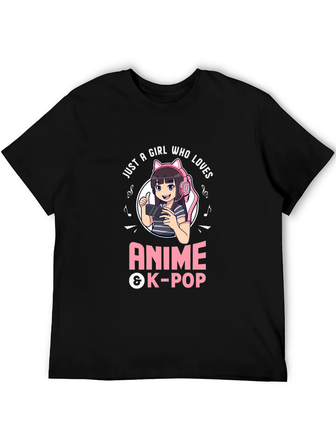 Anime & K-Pop Girl T-Shirt - Gamer Style