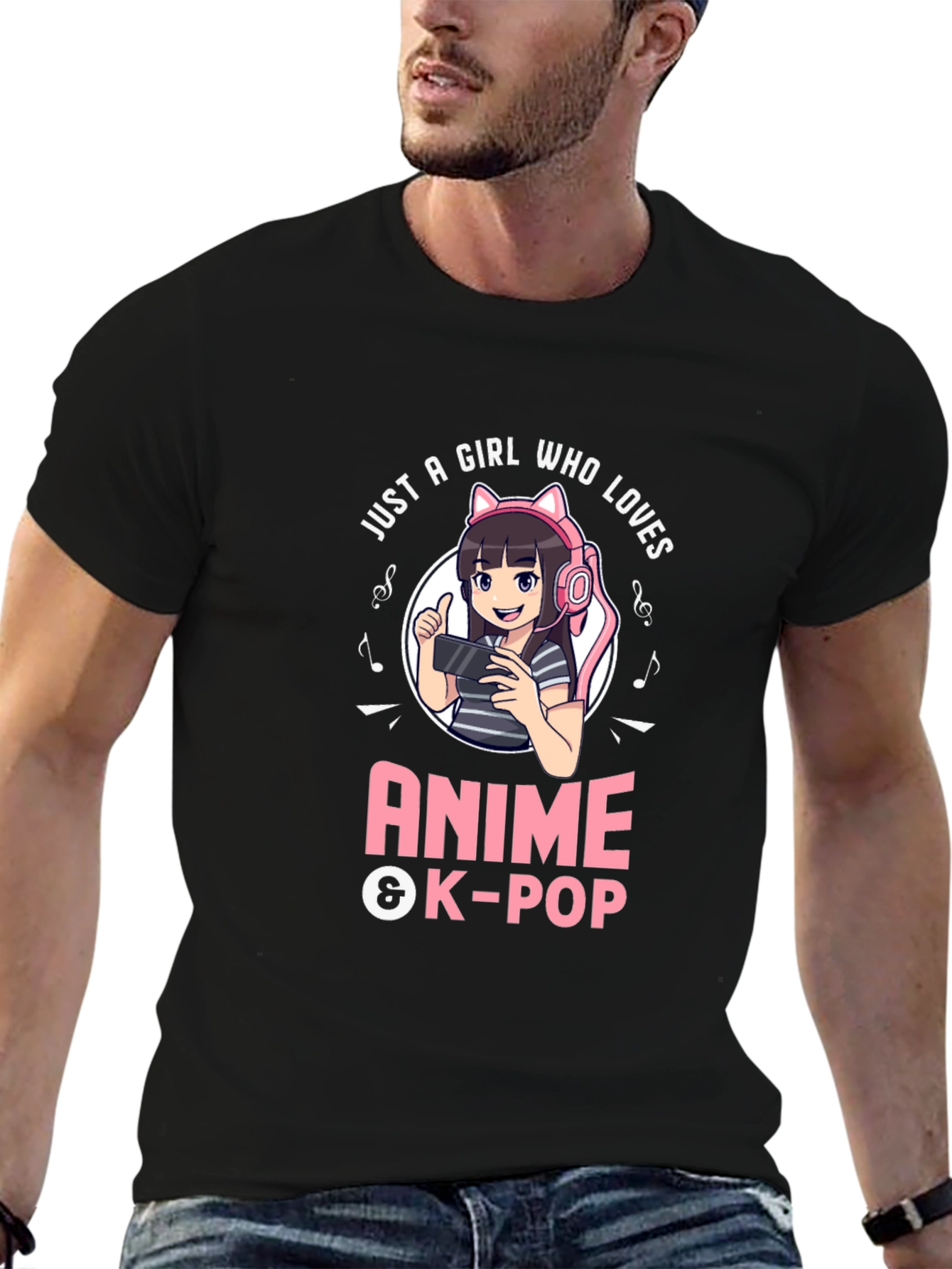 Anime & K-Pop Girl T-Shirt - Gamer Style