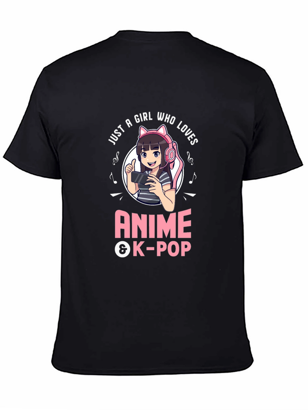 Anime & K-Pop Girl T-Shirt - Gamer Style