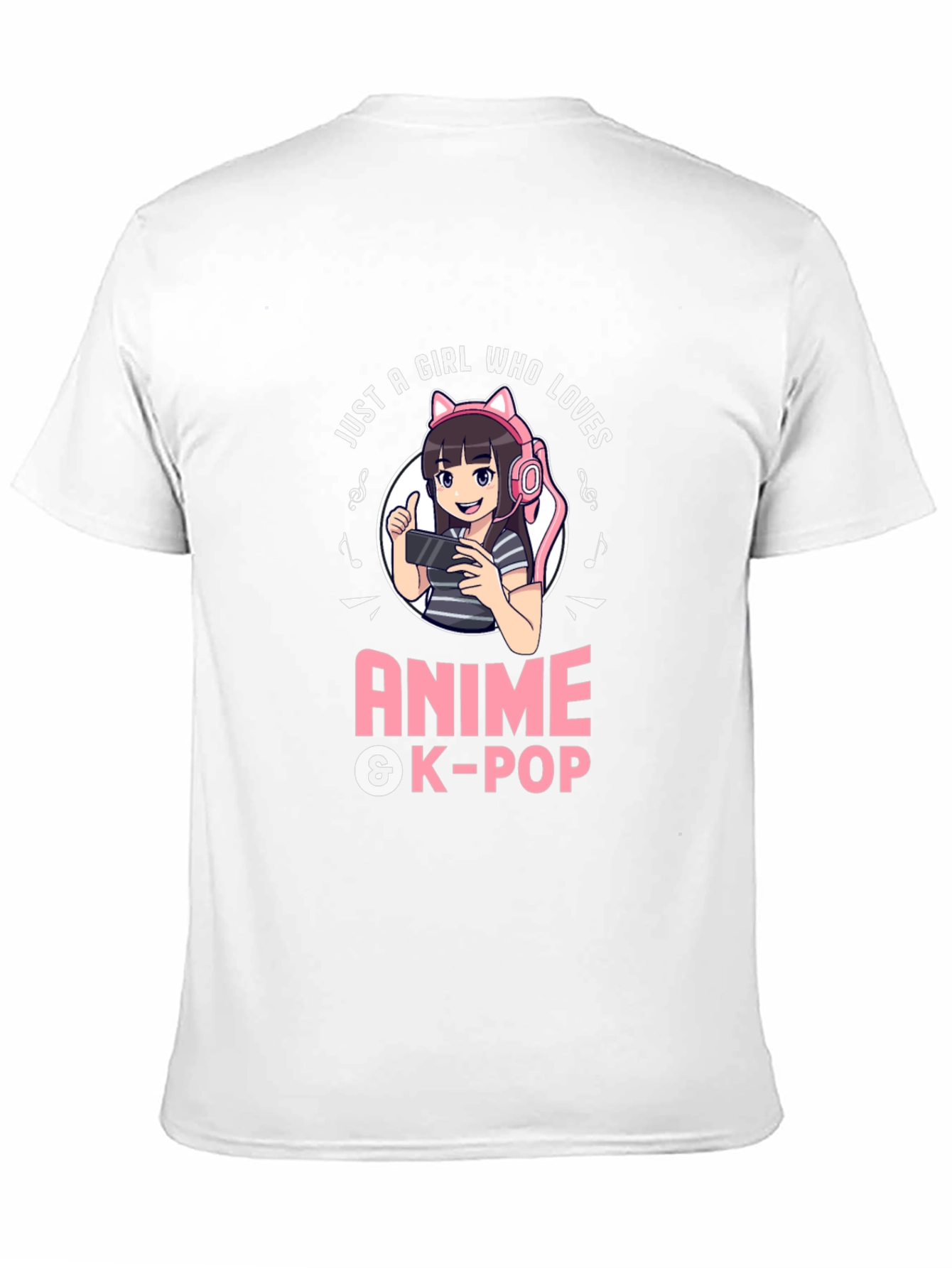 Anime & K-Pop Girl T-Shirt - Gamer Style