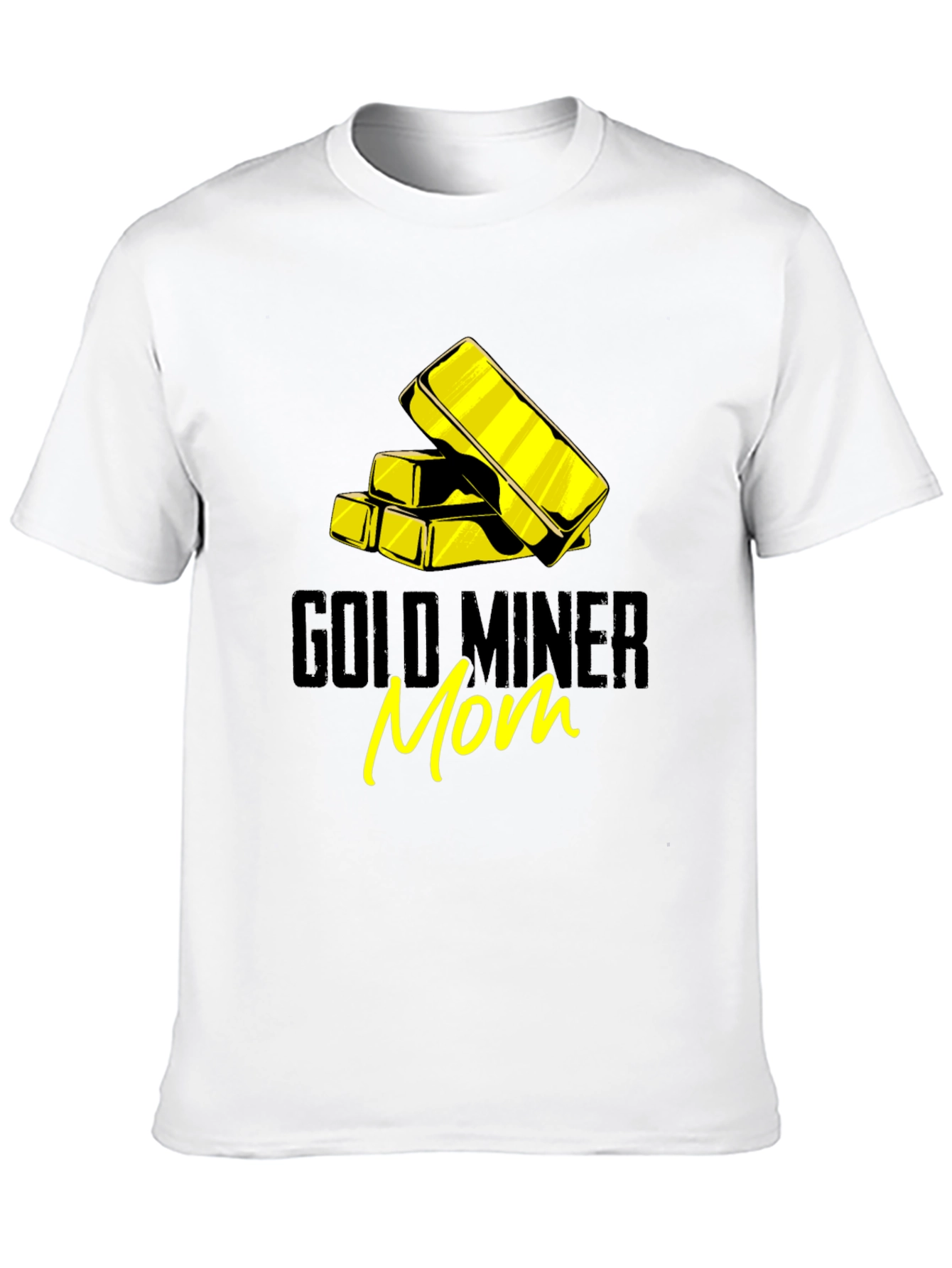 Gold Miner Mom Graphic T-Shirt