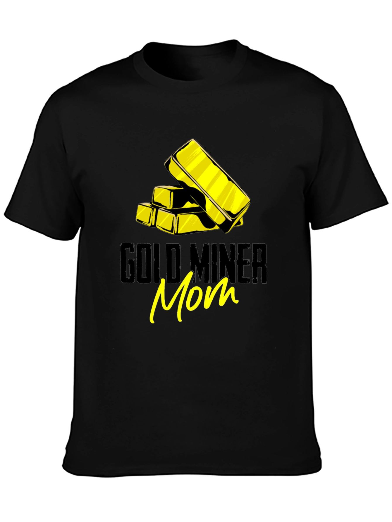 Gold Miner Mom Graphic T-Shirt