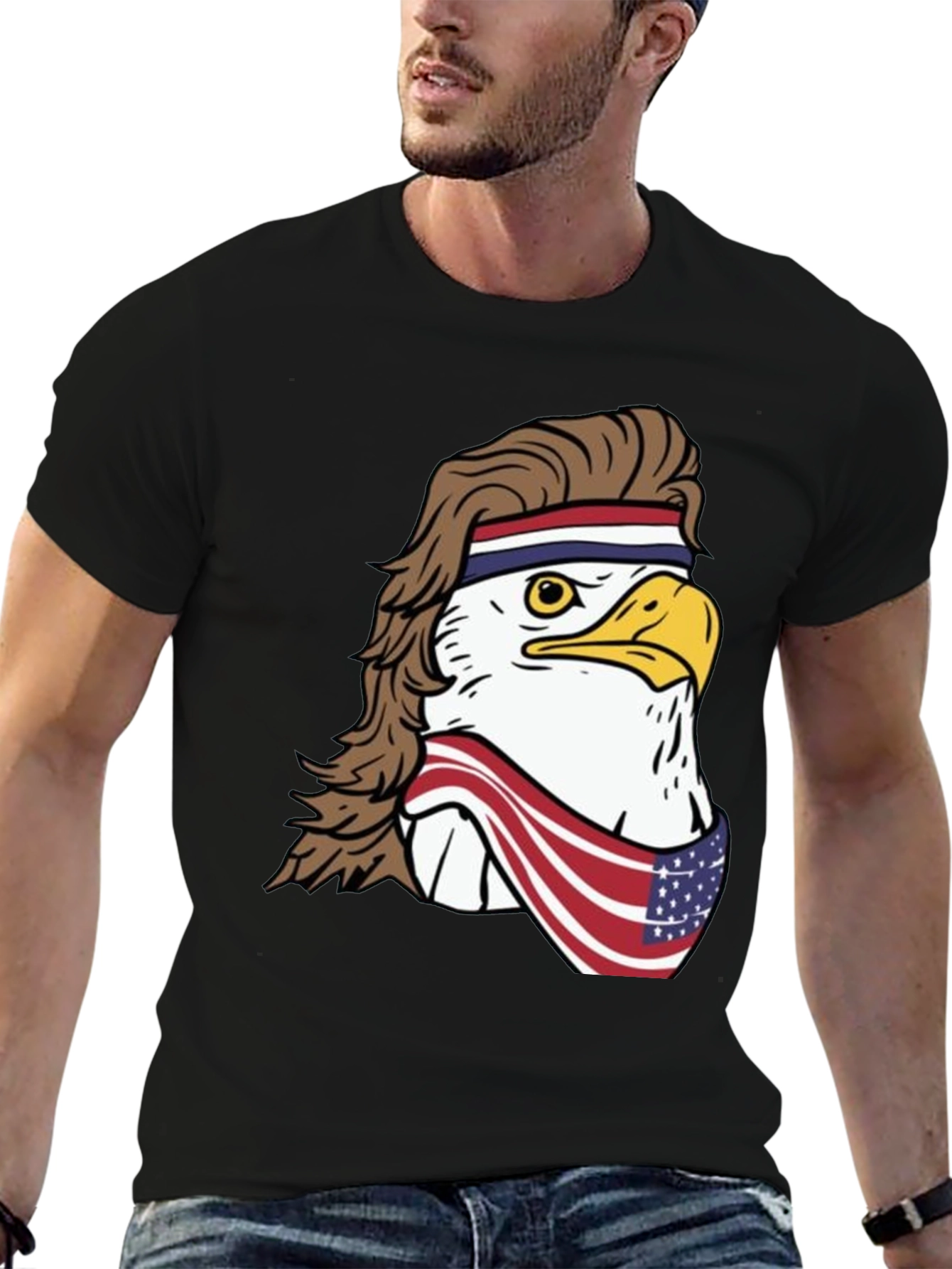 American Eagle Mullet T-Shirt
