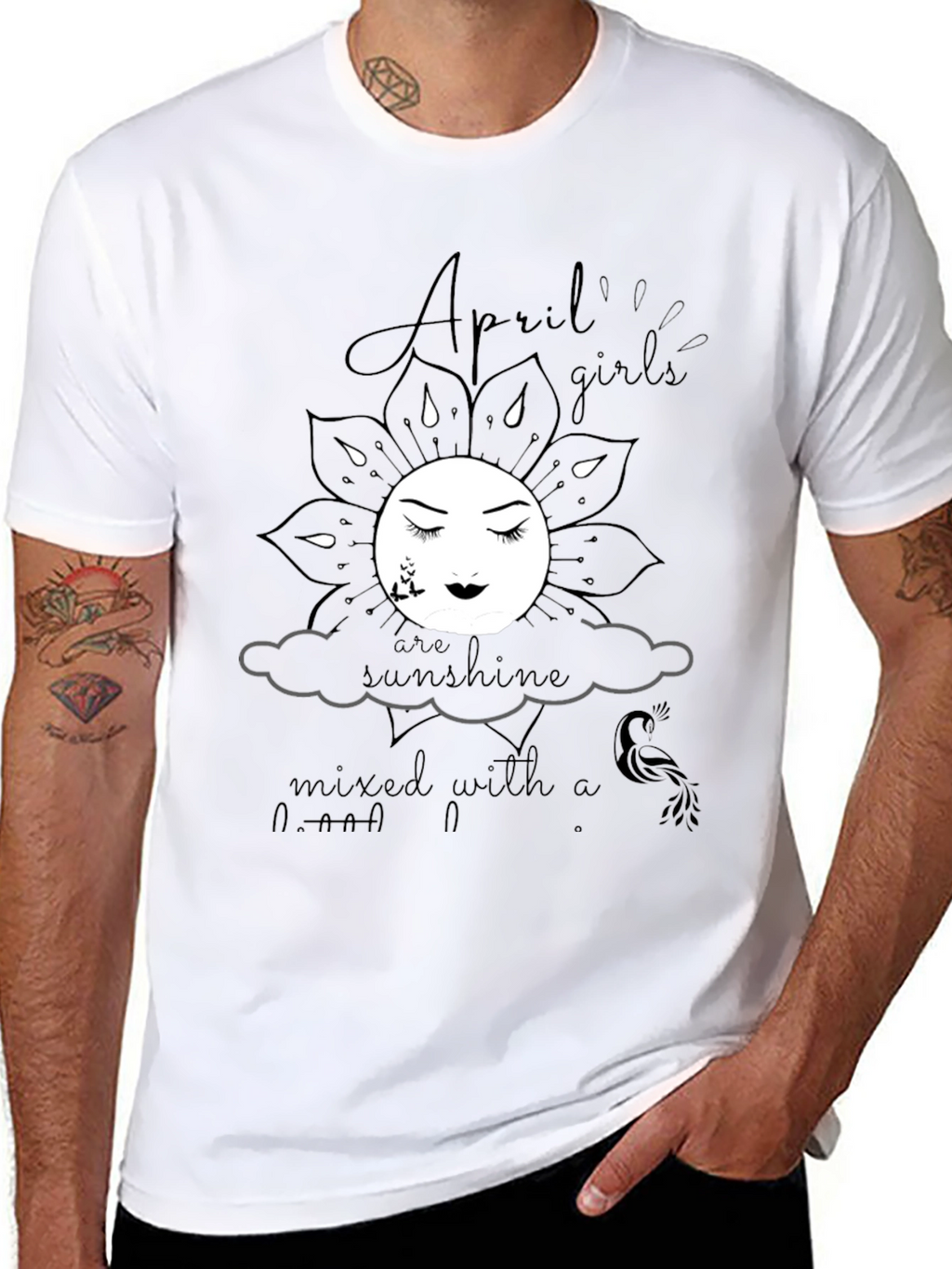 April Girls Sunshine Graphic Tee