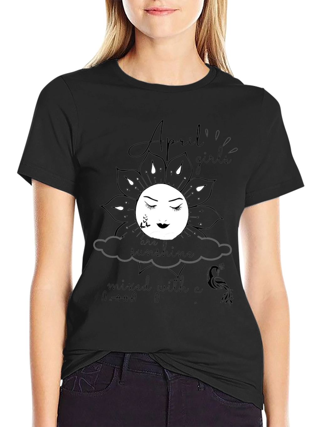 April Girls Sunshine Graphic Tee