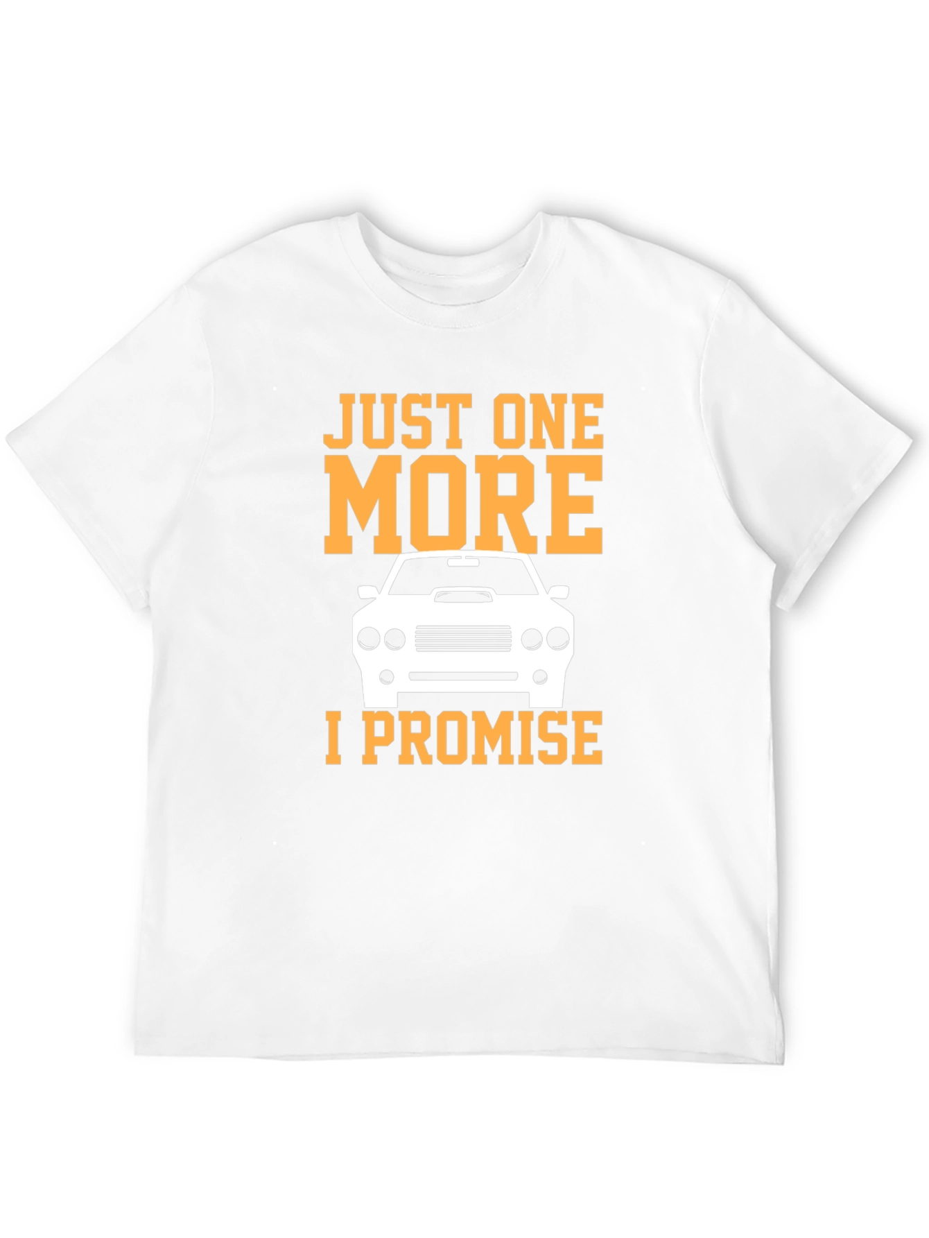 Just One More Car T-Shirt - Black Cotton Tee