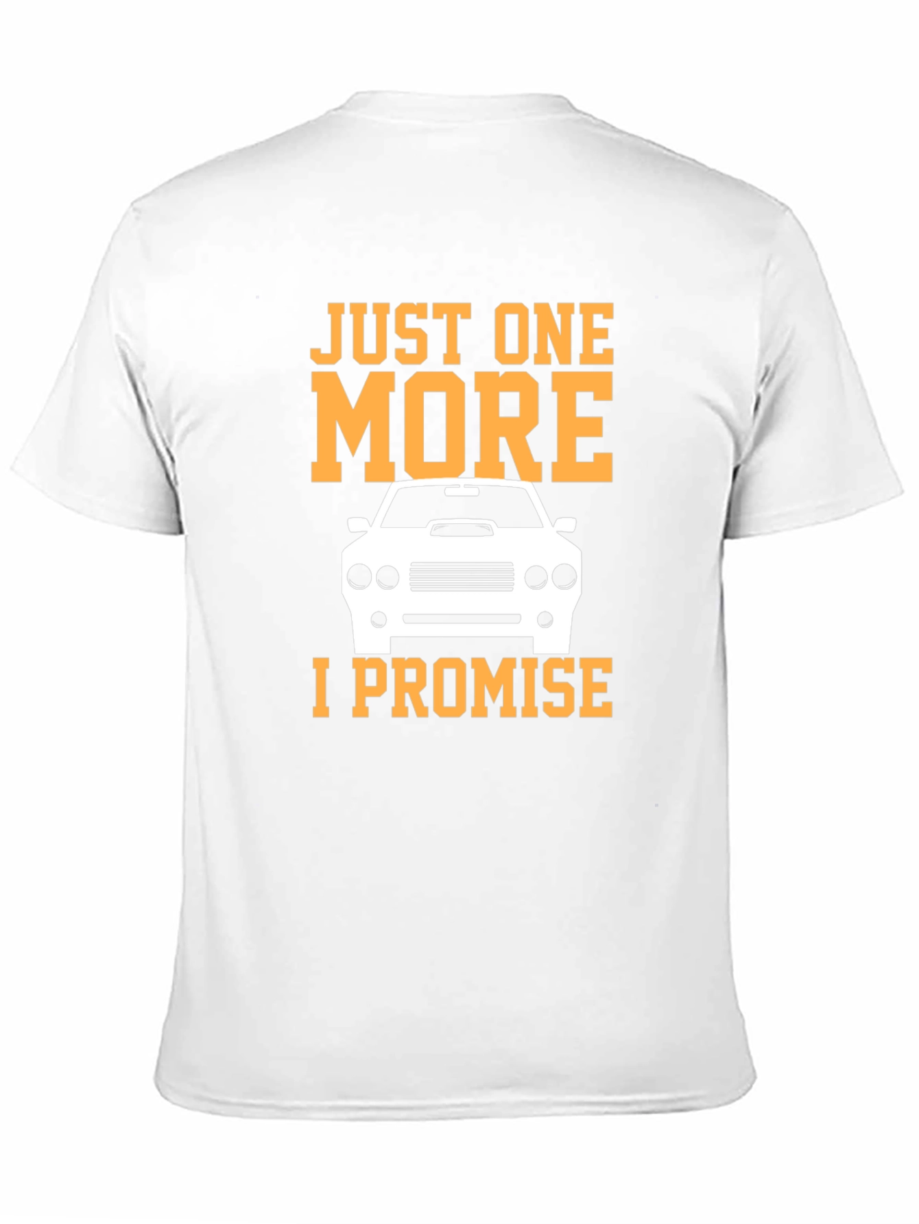 Just One More Car T-Shirt - Black Cotton Tee