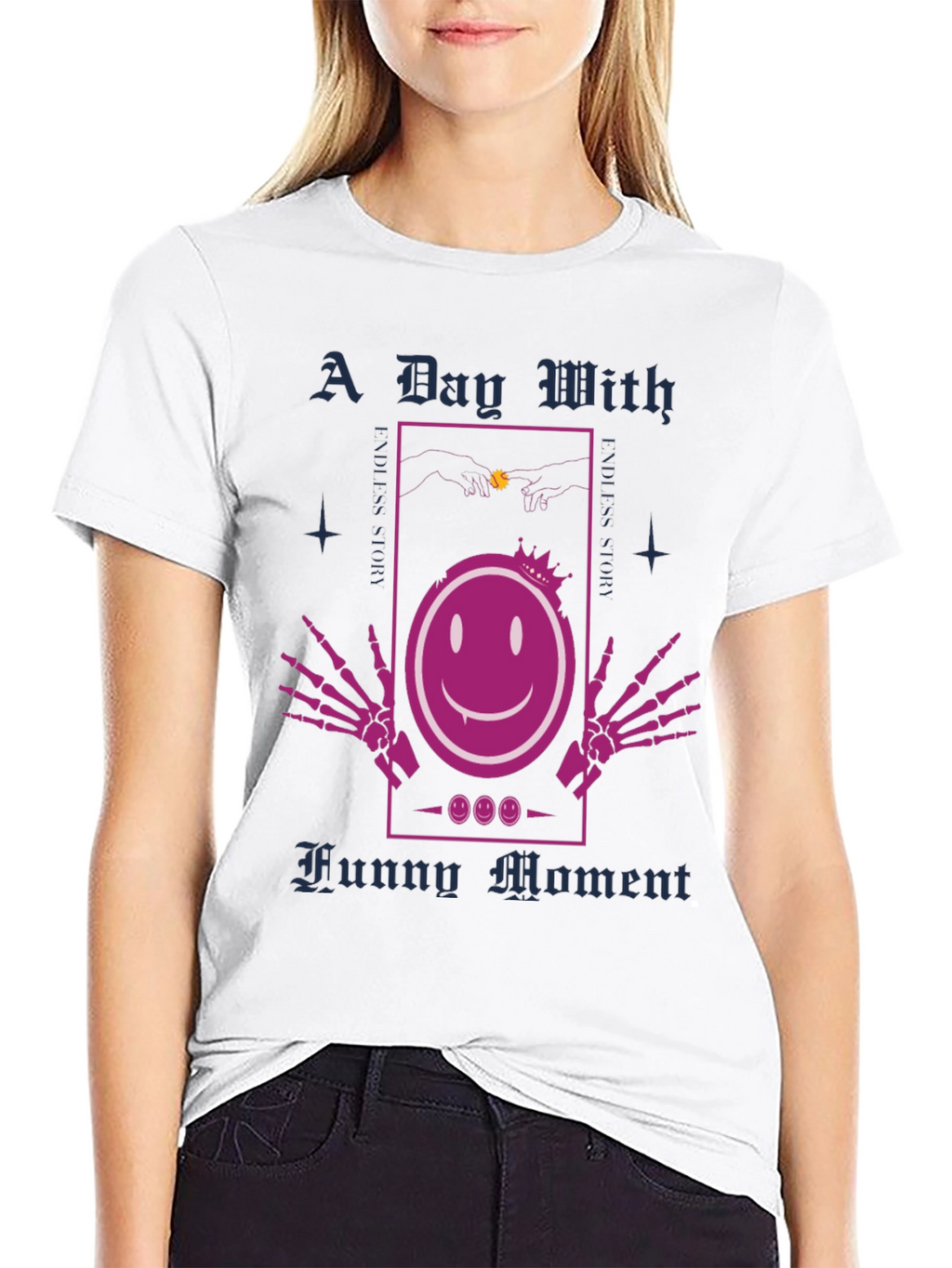 Funny Moment Graphic T-Shirt