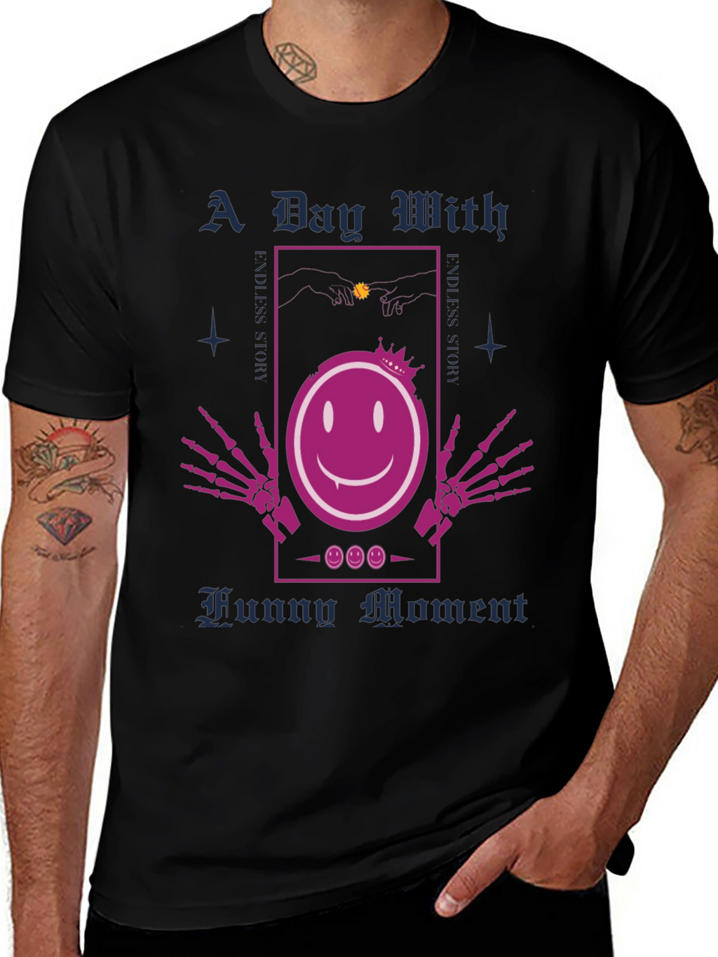 Funny Moment Graphic T-Shirt