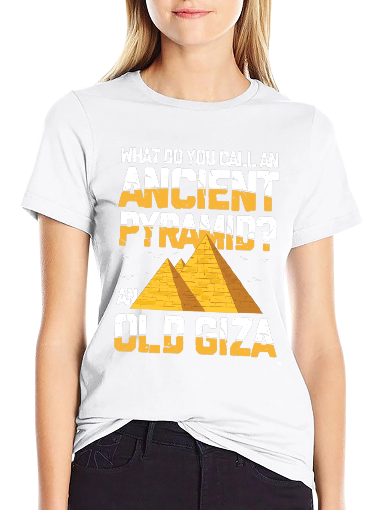 Ancient Pyramid Pun T-Shirt