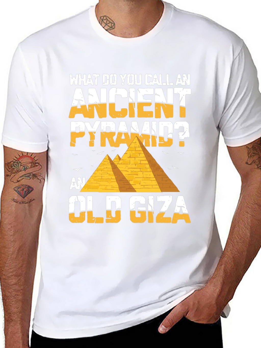 Ancient Pyramid Pun T-Shirt