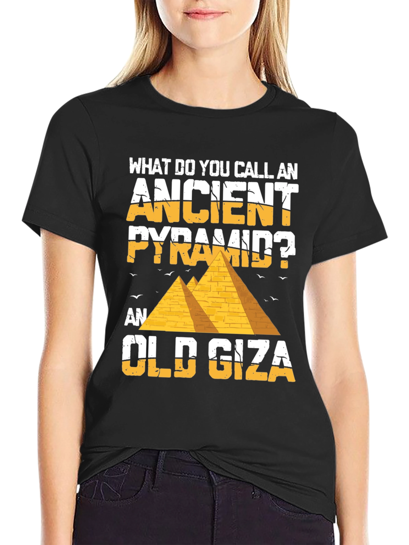 Ancient Pyramid Pun T-Shirt