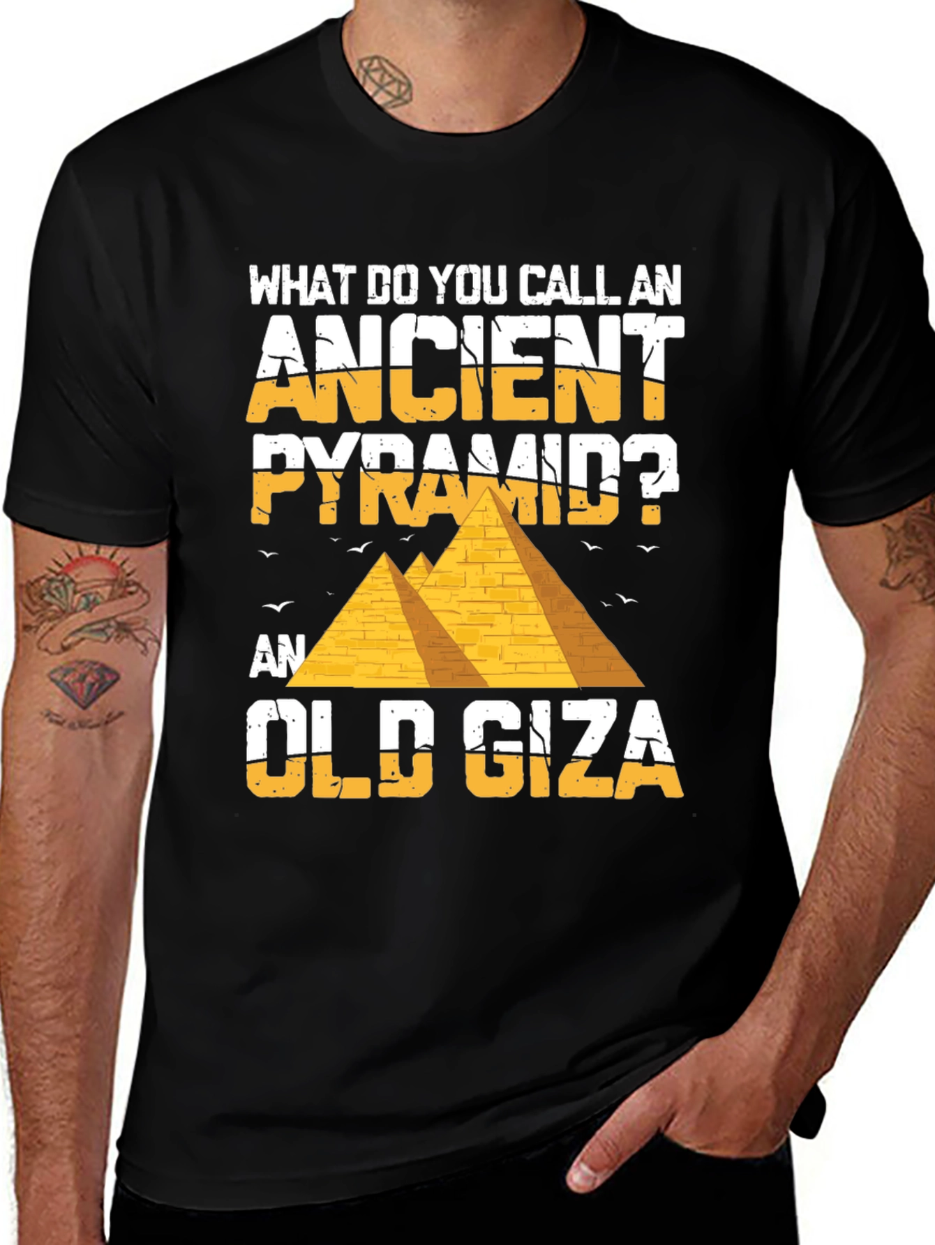 Ancient Pyramid Pun T-Shirt
