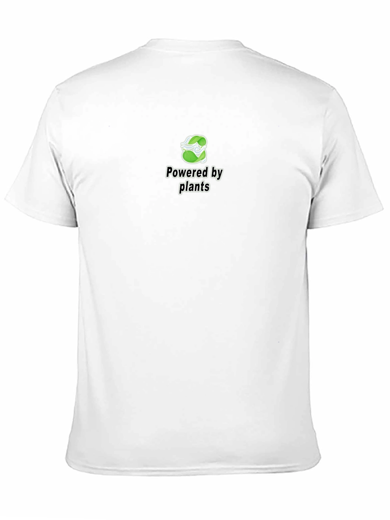 Powered by Plants Tee - Eco-Friendly Vegan Shirt