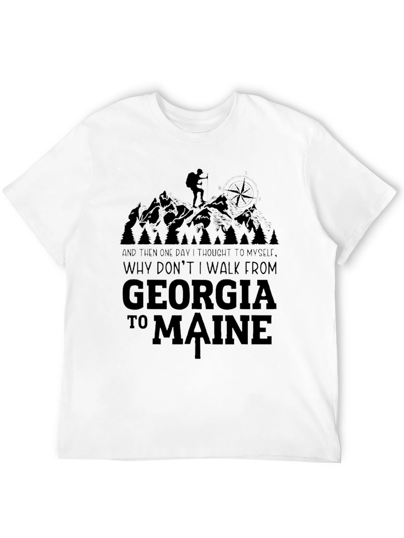 Georgia to Maine Hiking T-Shirt