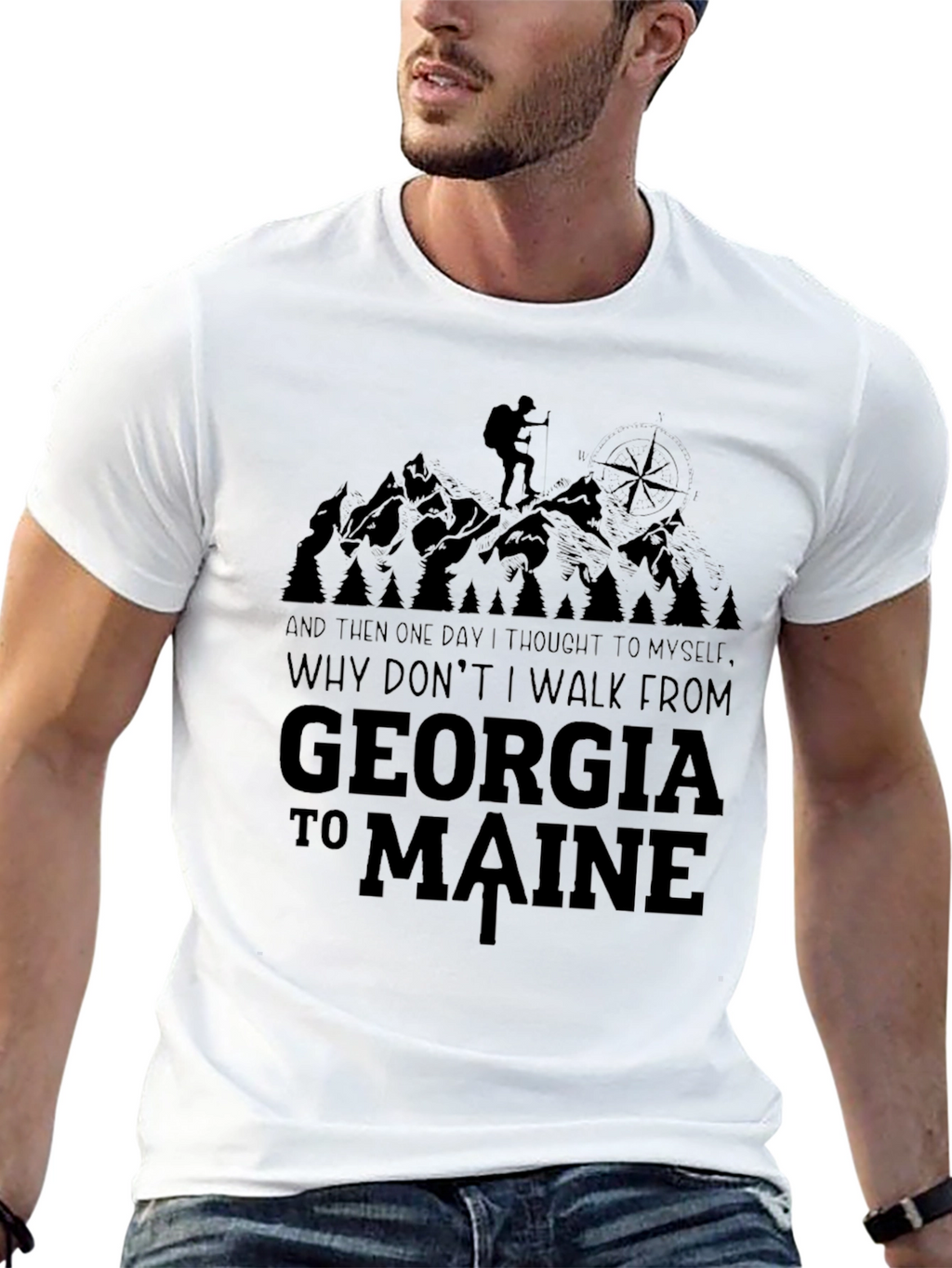 Georgia to Maine Hiking T-Shirt