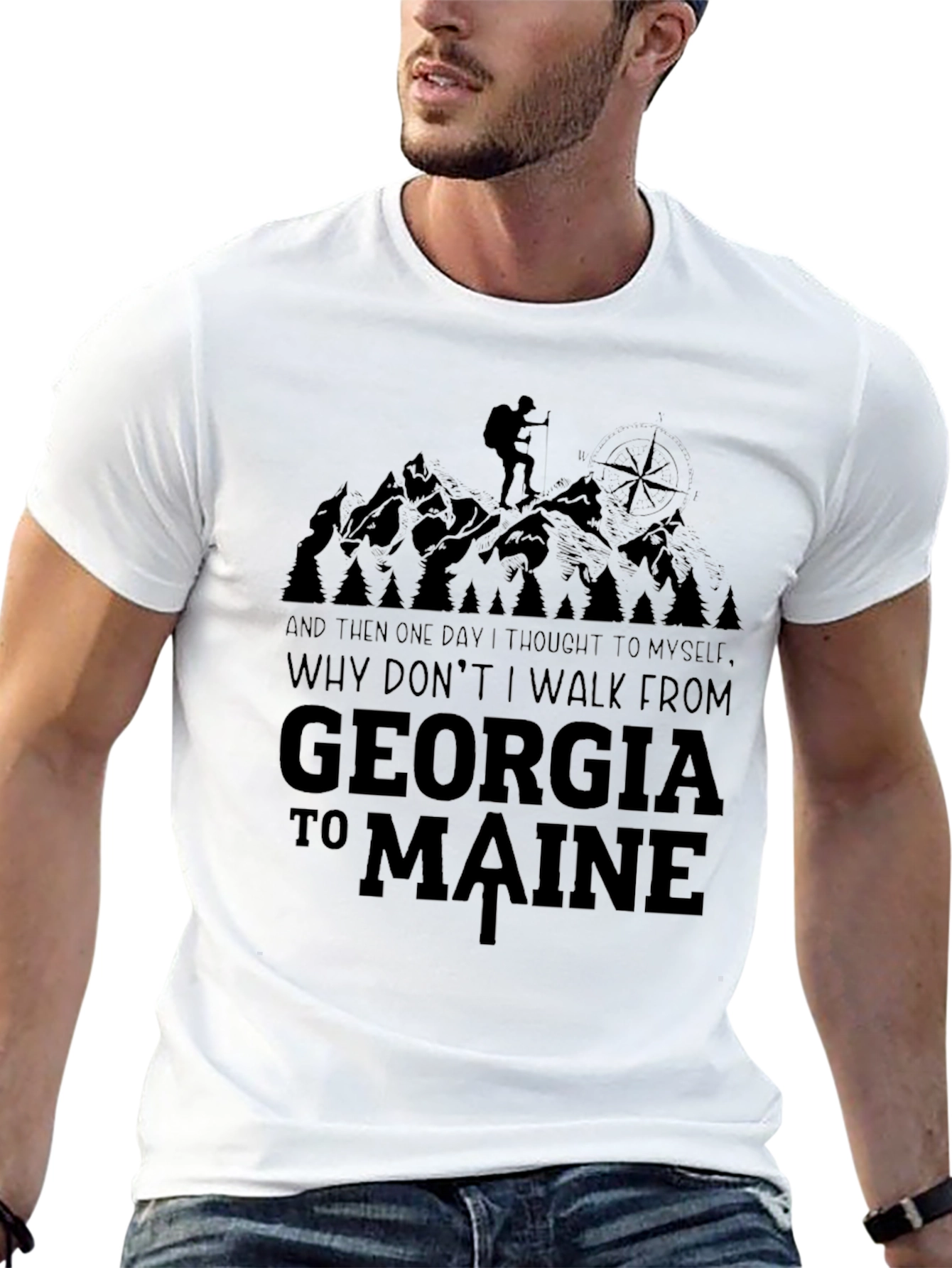 Georgia to Maine Hiking T-Shirt