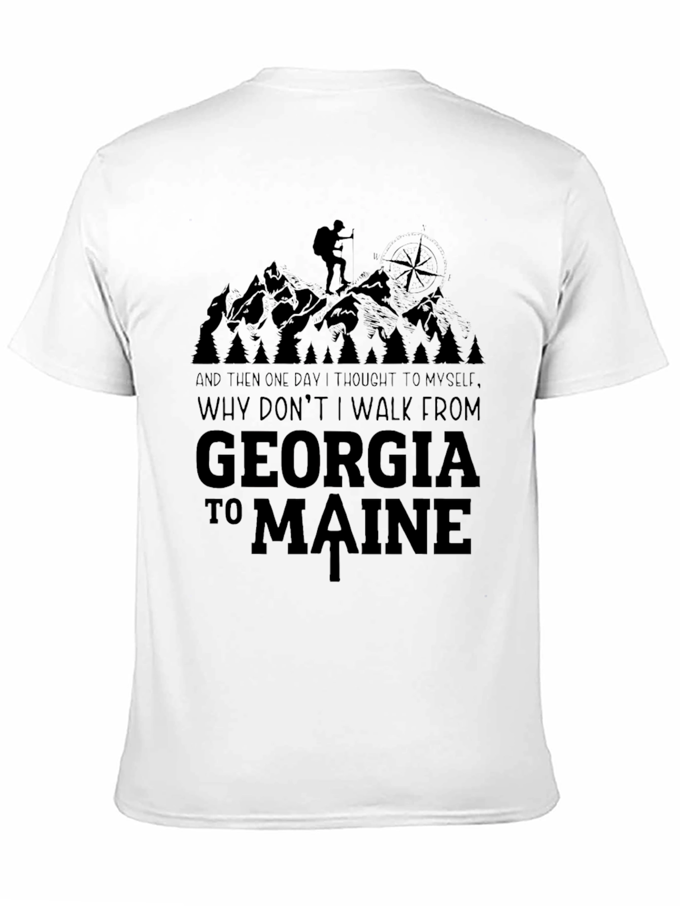 Georgia to Maine Hiking T-Shirt