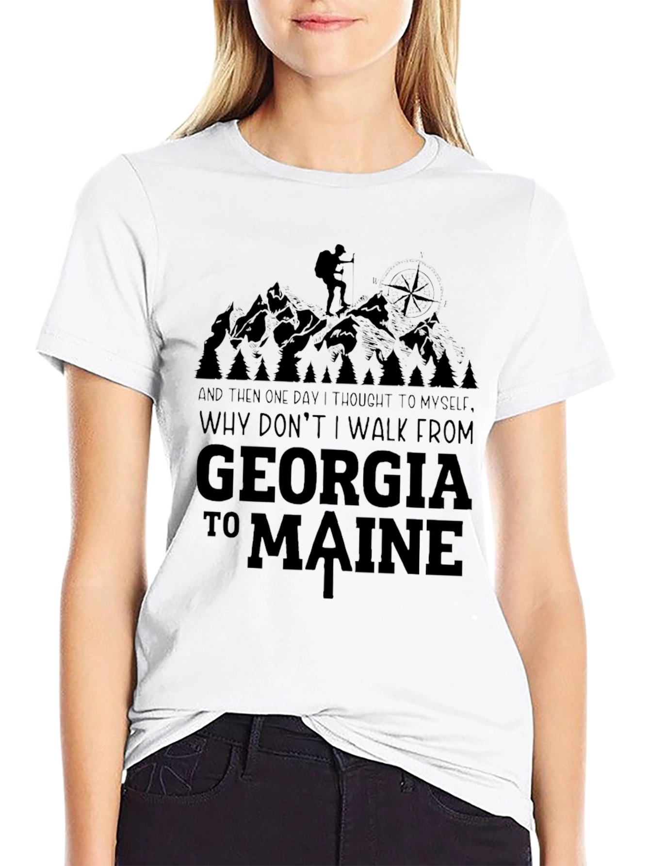 Georgia to Maine Hiking T-Shirt