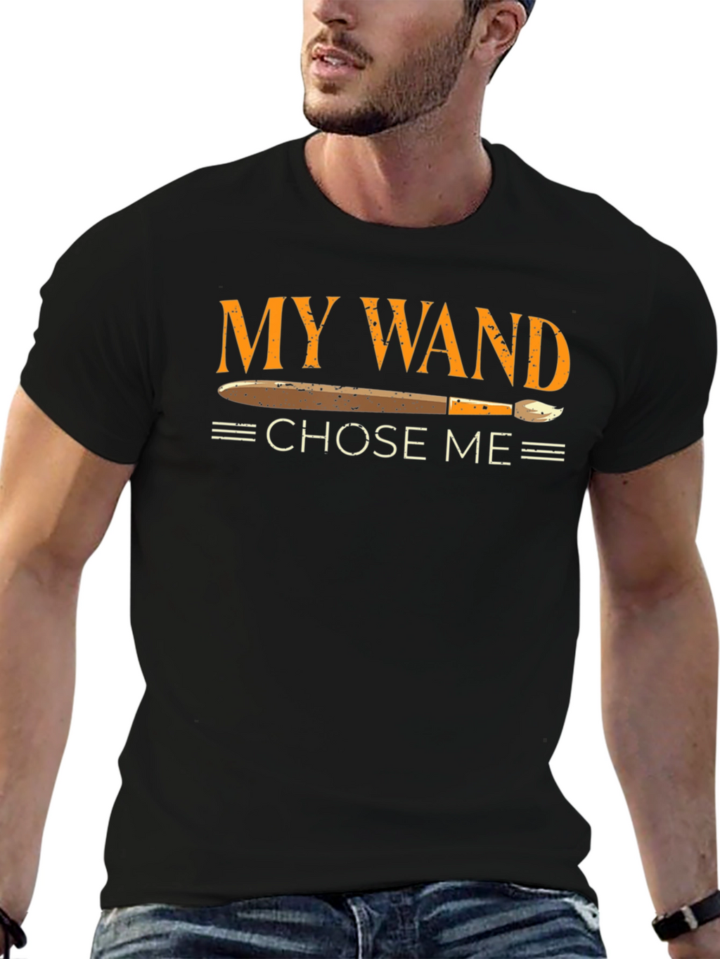 Artists Wand T-Shirt - Brush Chosen Me