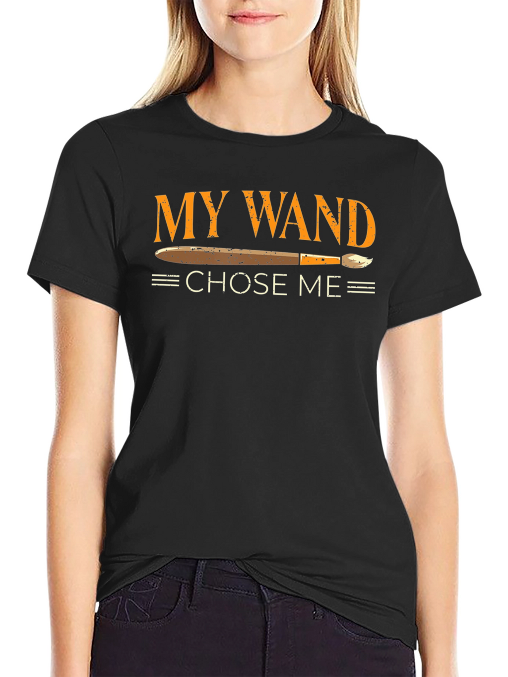 Artists Wand T-Shirt - Brush Chosen Me