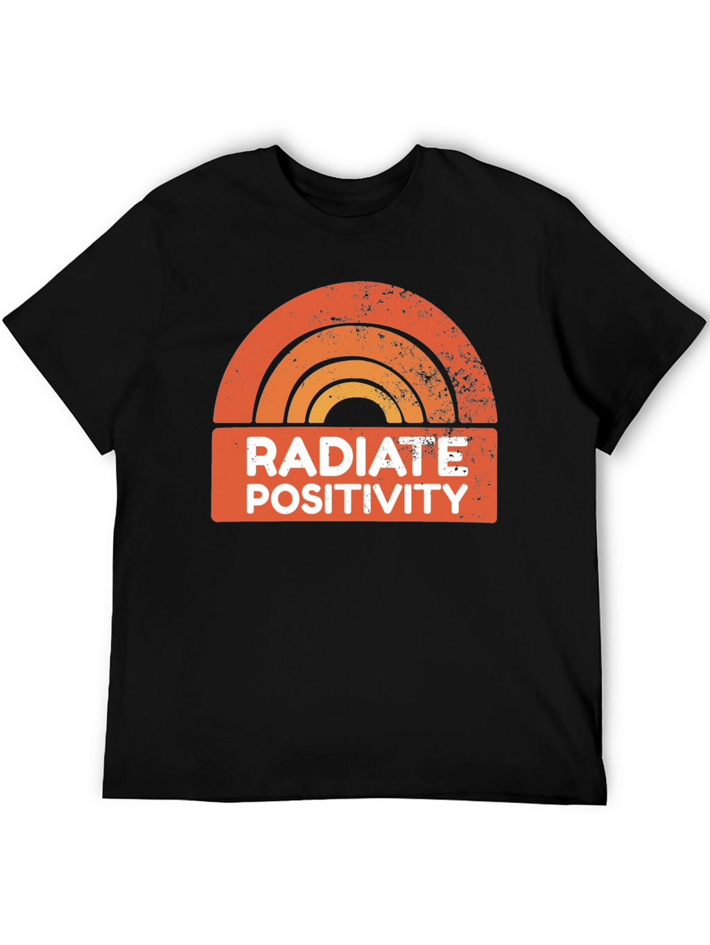 Radiate Positivity Retro Graphic T-Shirt