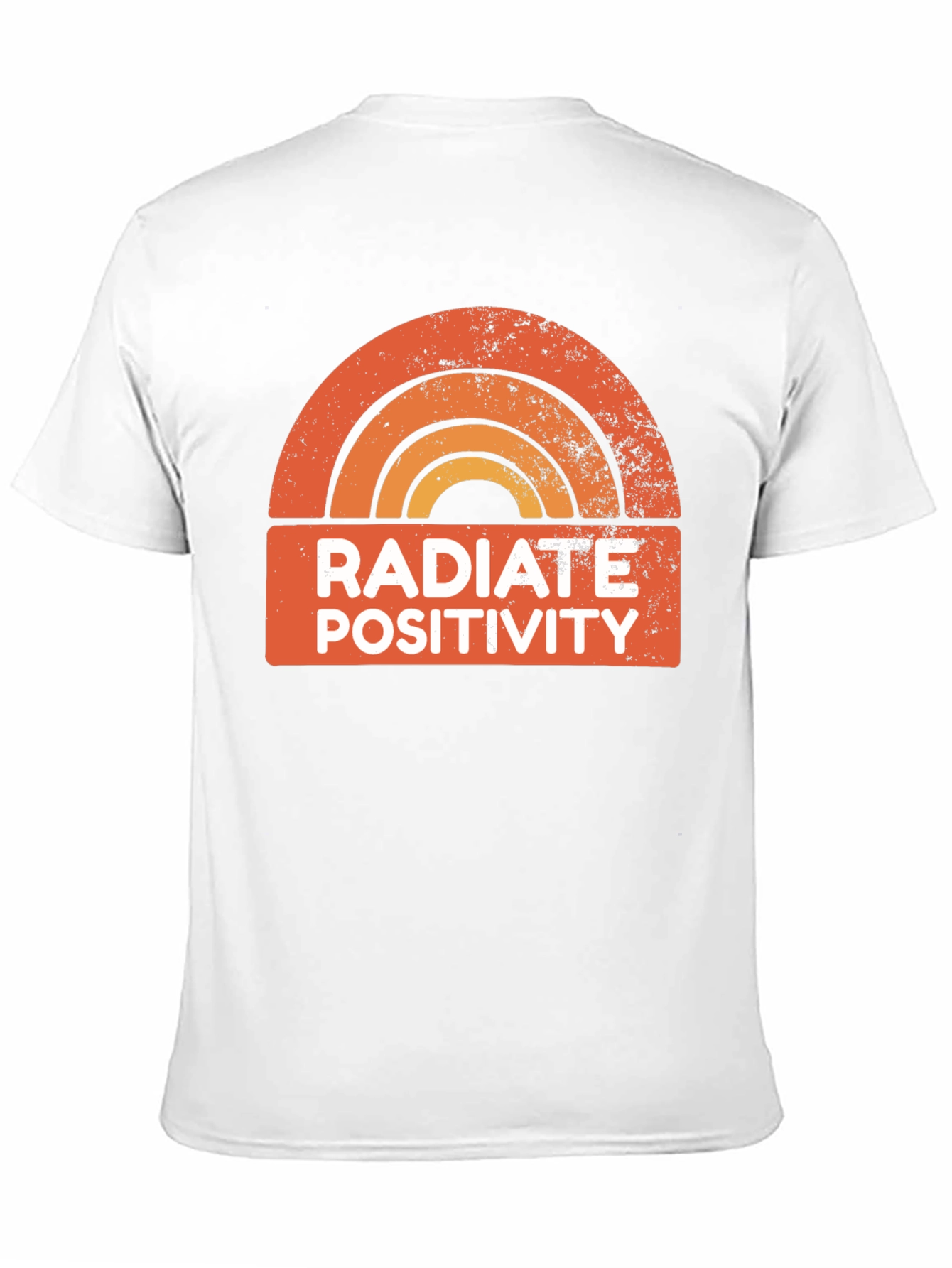 Radiate Positivity Retro Graphic T-Shirt