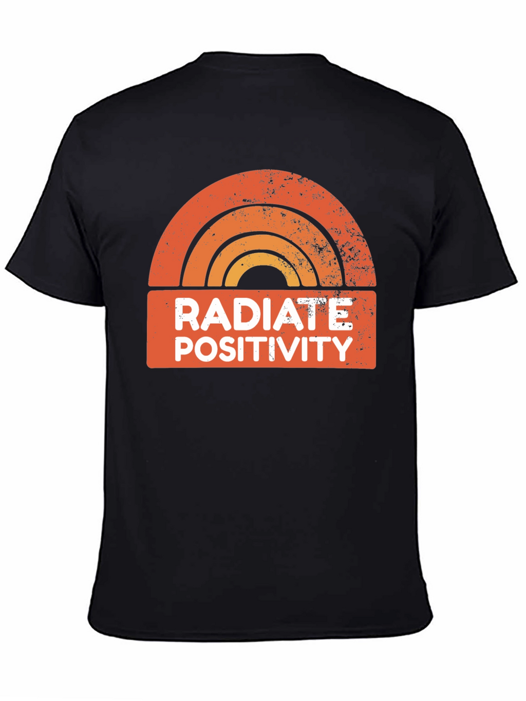 Radiate Positivity Retro Graphic T-Shirt