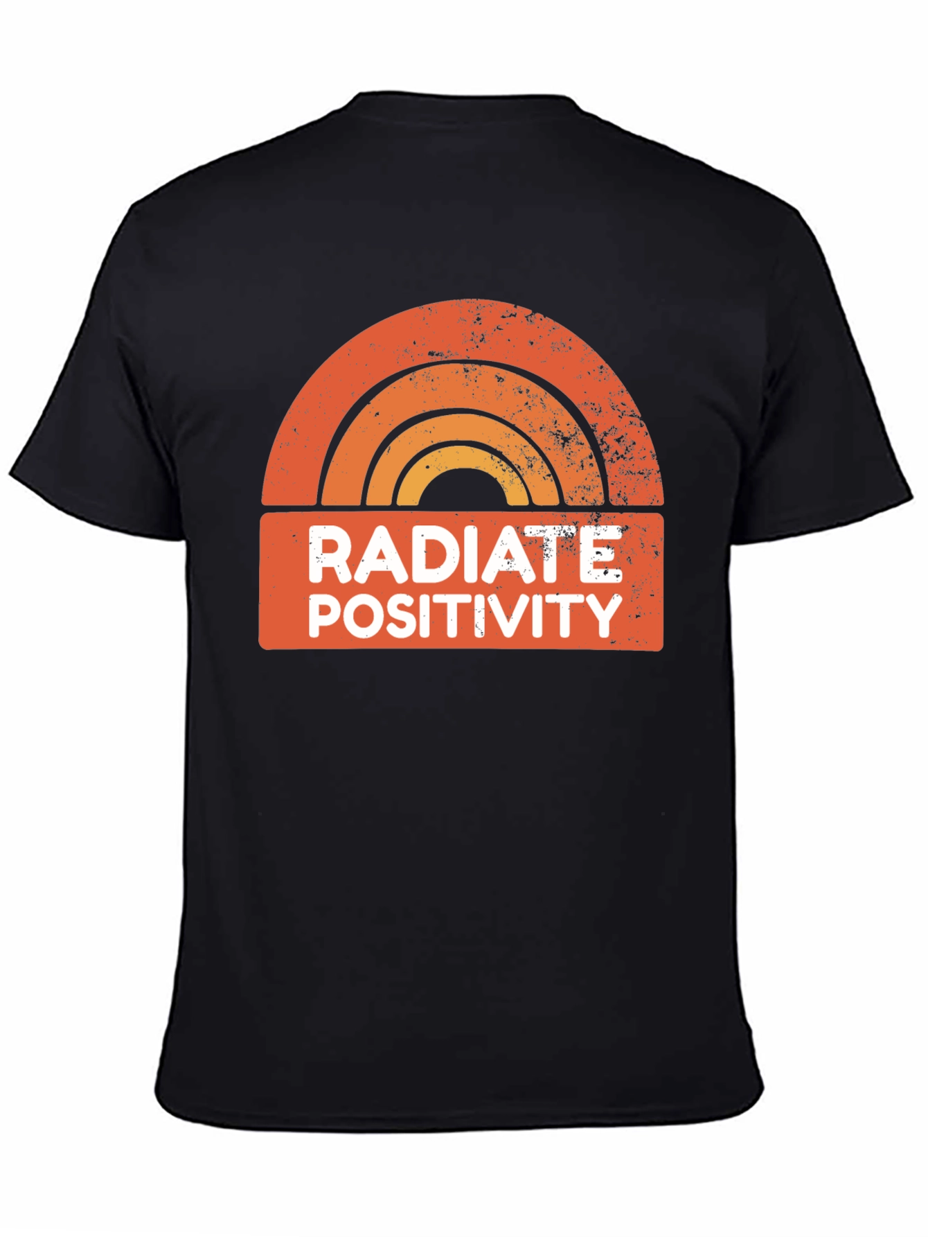 Radiate Positivity Retro Graphic T-Shirt