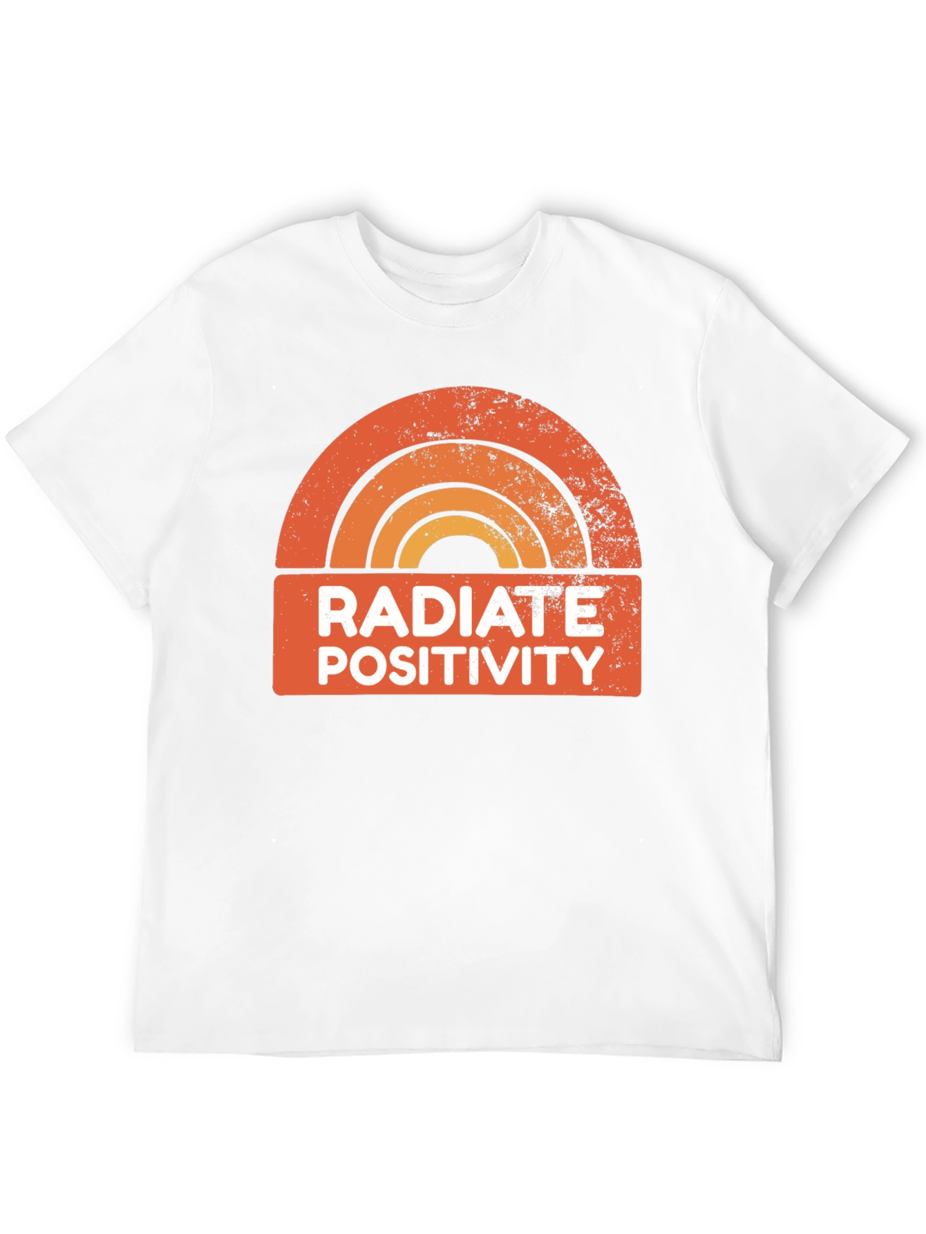 Radiate Positivity Retro Graphic T-Shirt