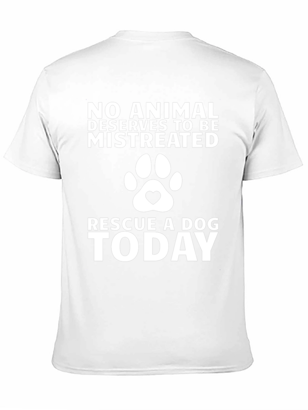 Rescue A Dog Today Graphic Tee