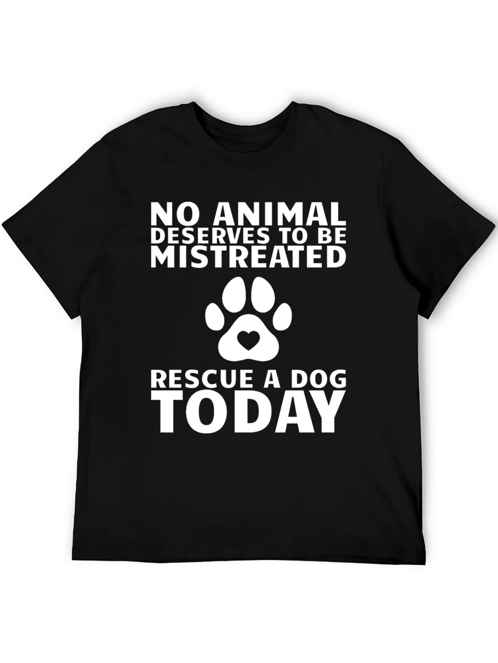 Rescue A Dog Today Graphic Tee