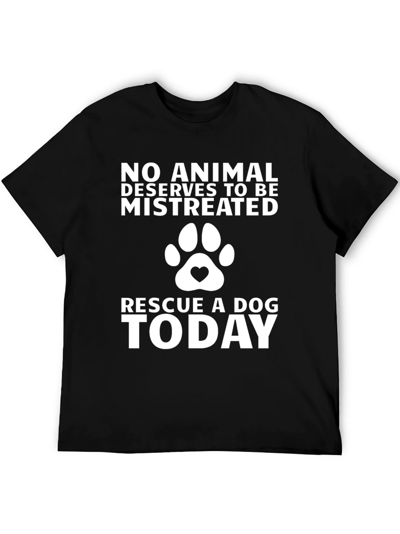 Rescue A Dog Today Graphic Tee