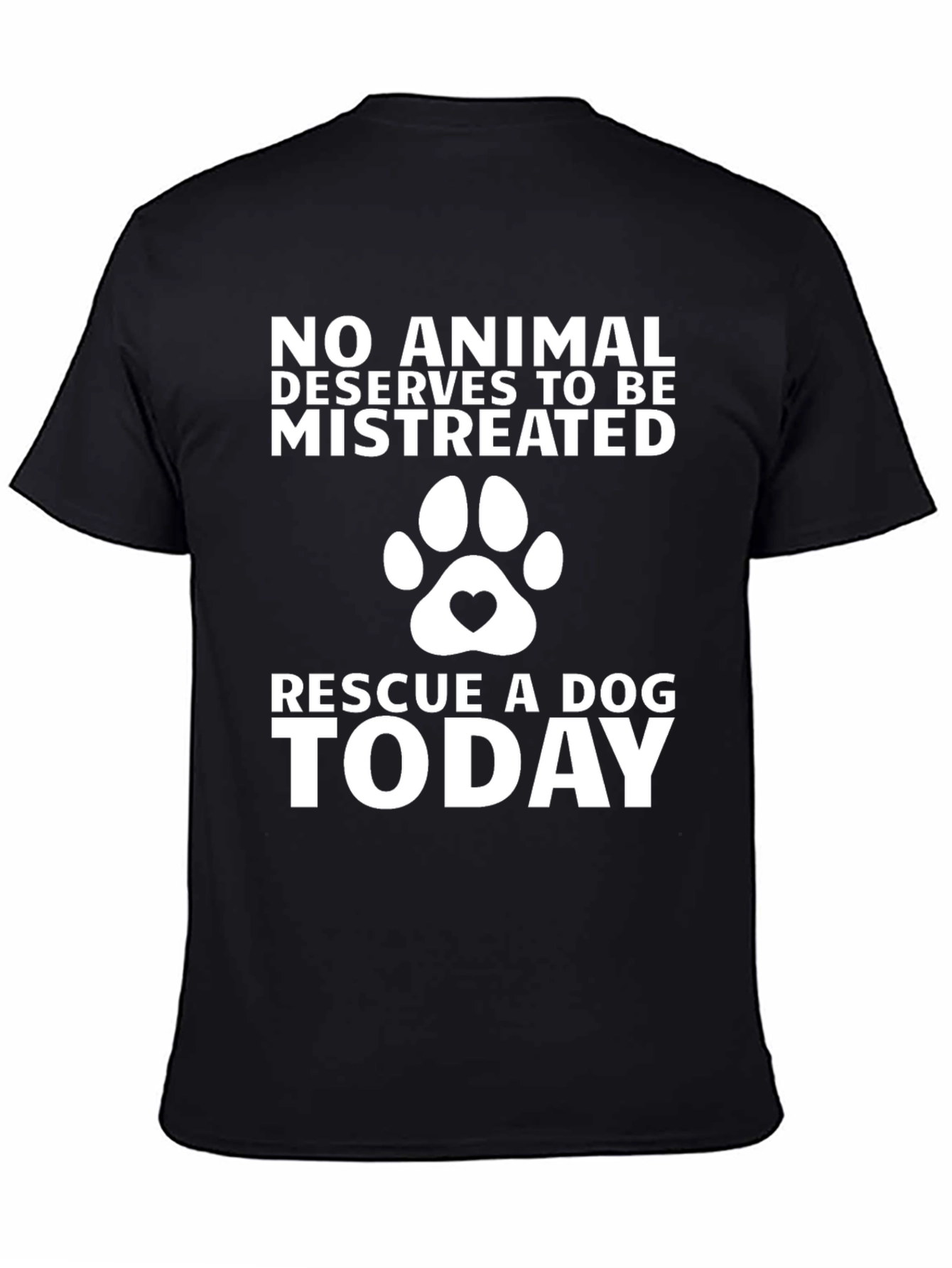 Rescue A Dog Today Graphic Tee