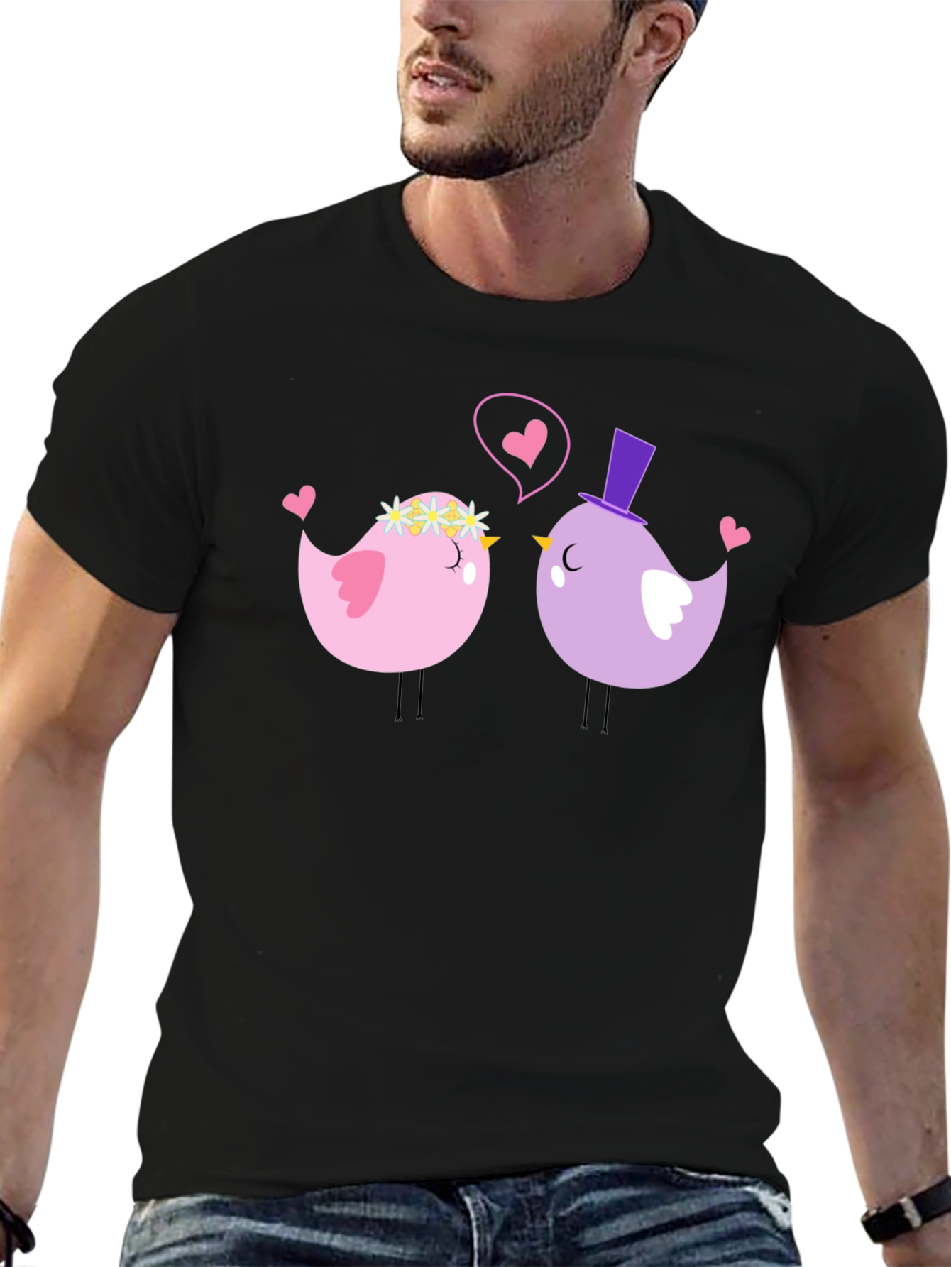Cute Bird Love T-Shirt