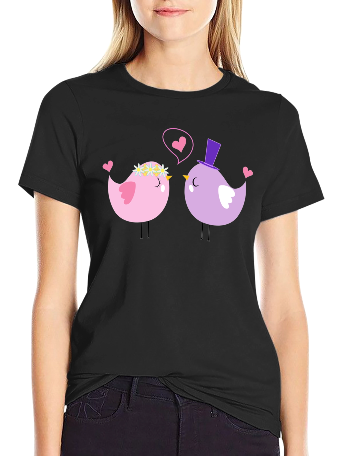 Cute Bird Love T-Shirt