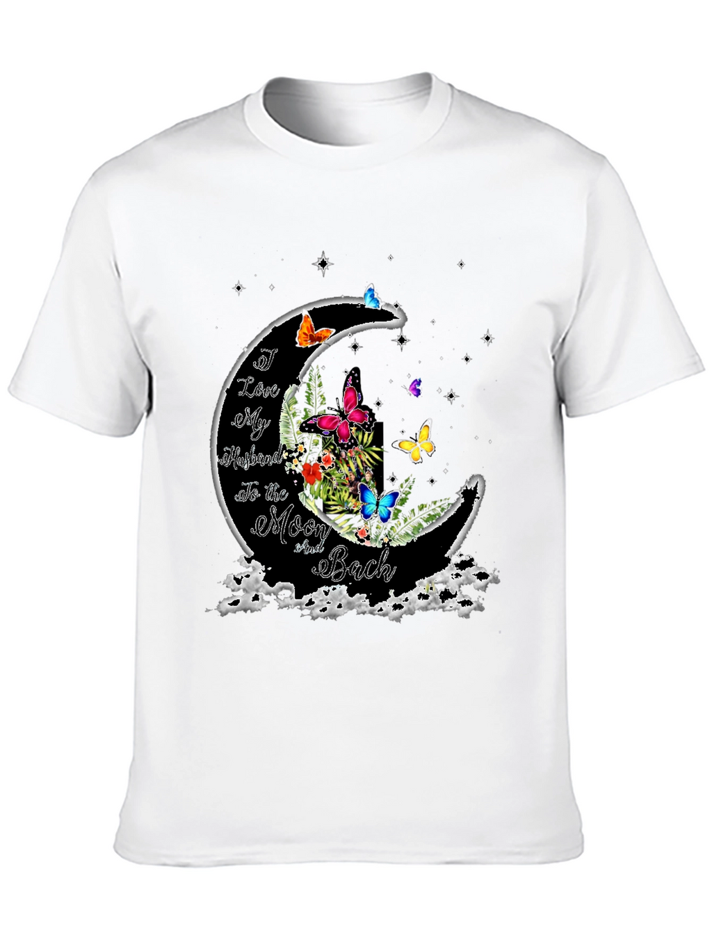 Husband Love Moon T-Shirt