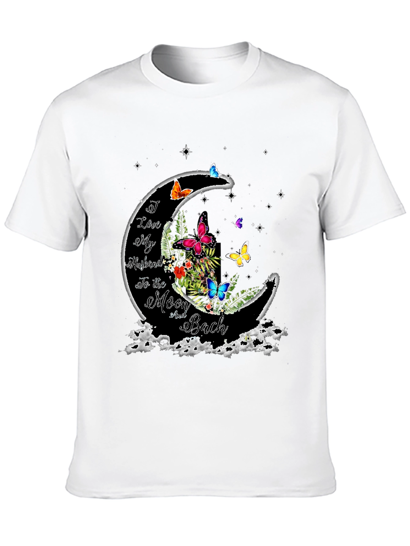 Husband Love Moon T-Shirt